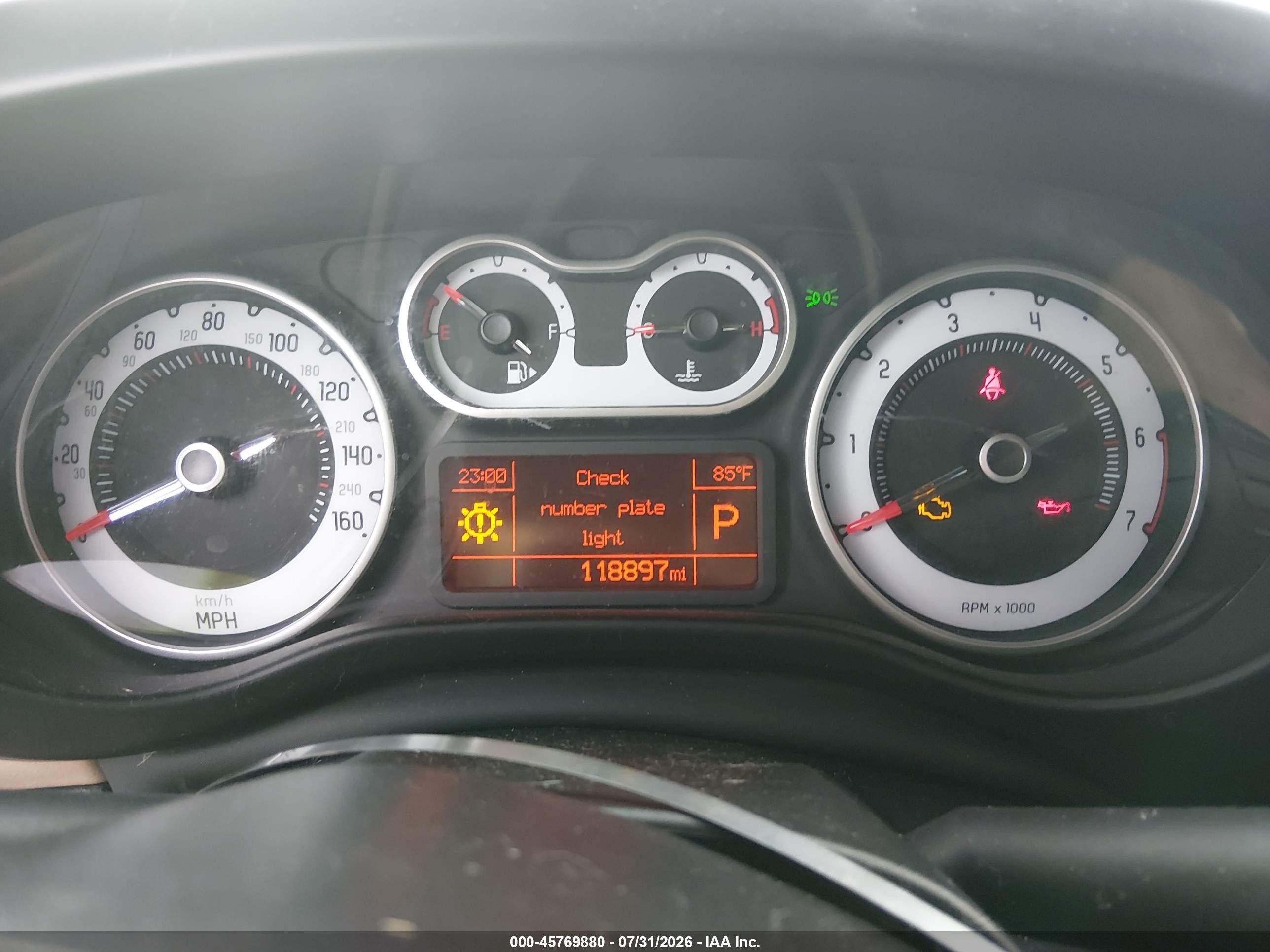 2014 Fiat 500l Lounge Gray vin: ZFBCFACH1EZ019794