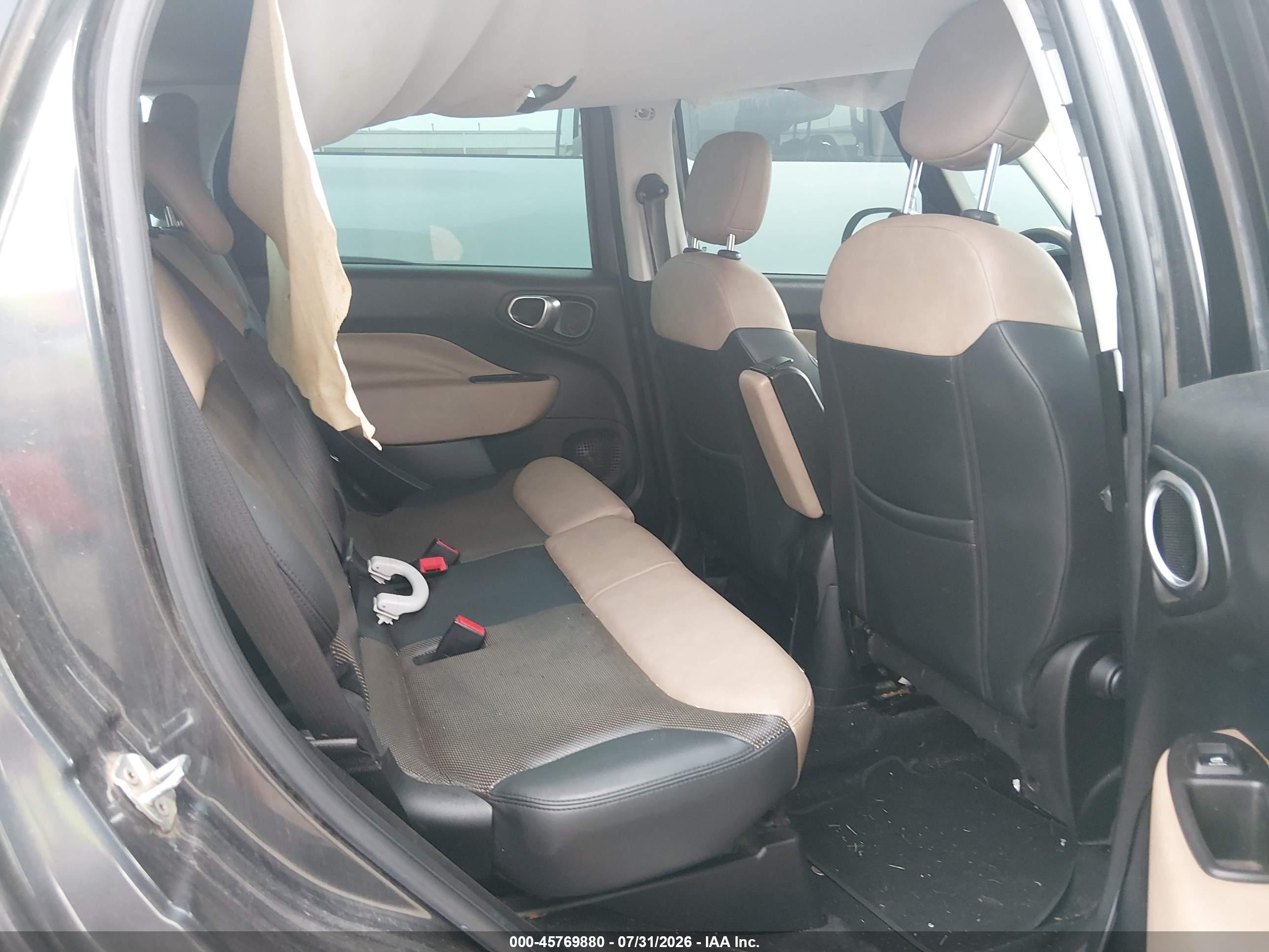 2014 Fiat 500l Lounge Gray vin: ZFBCFACH1EZ019794