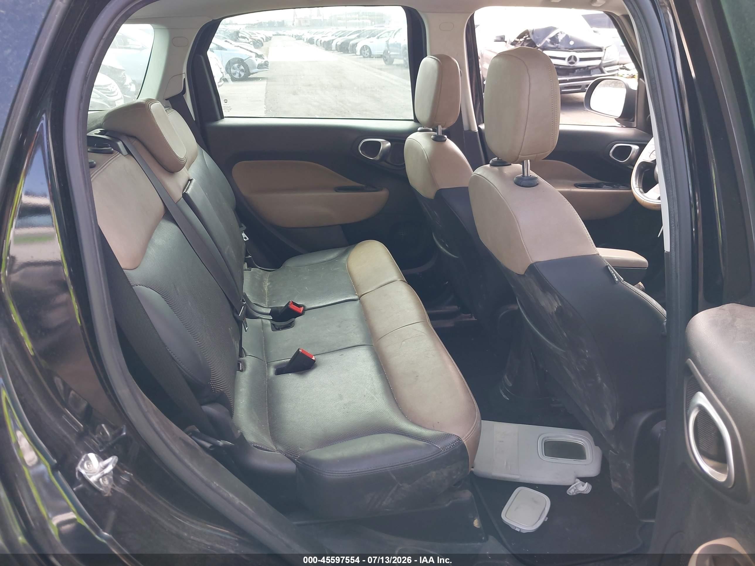 2014 Fiat 500l Lounge Black vin: ZFBCFACH3EZ005153