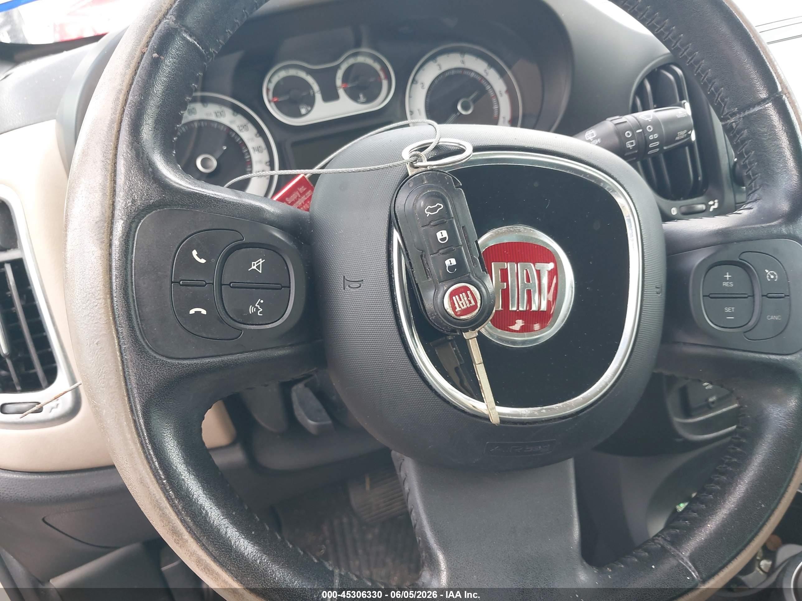 2015 Fiat 500l Lounge Tan vin: ZFBCFACH3FZ033181