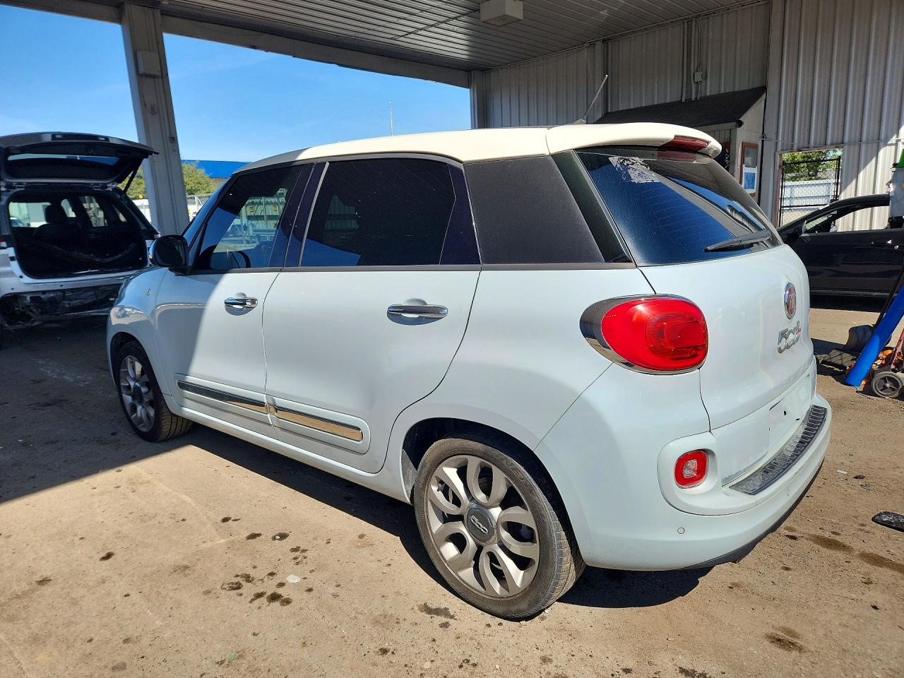 2014 Fiat 500l Lounge Gray vin: ZFBCFACH4EZ007171