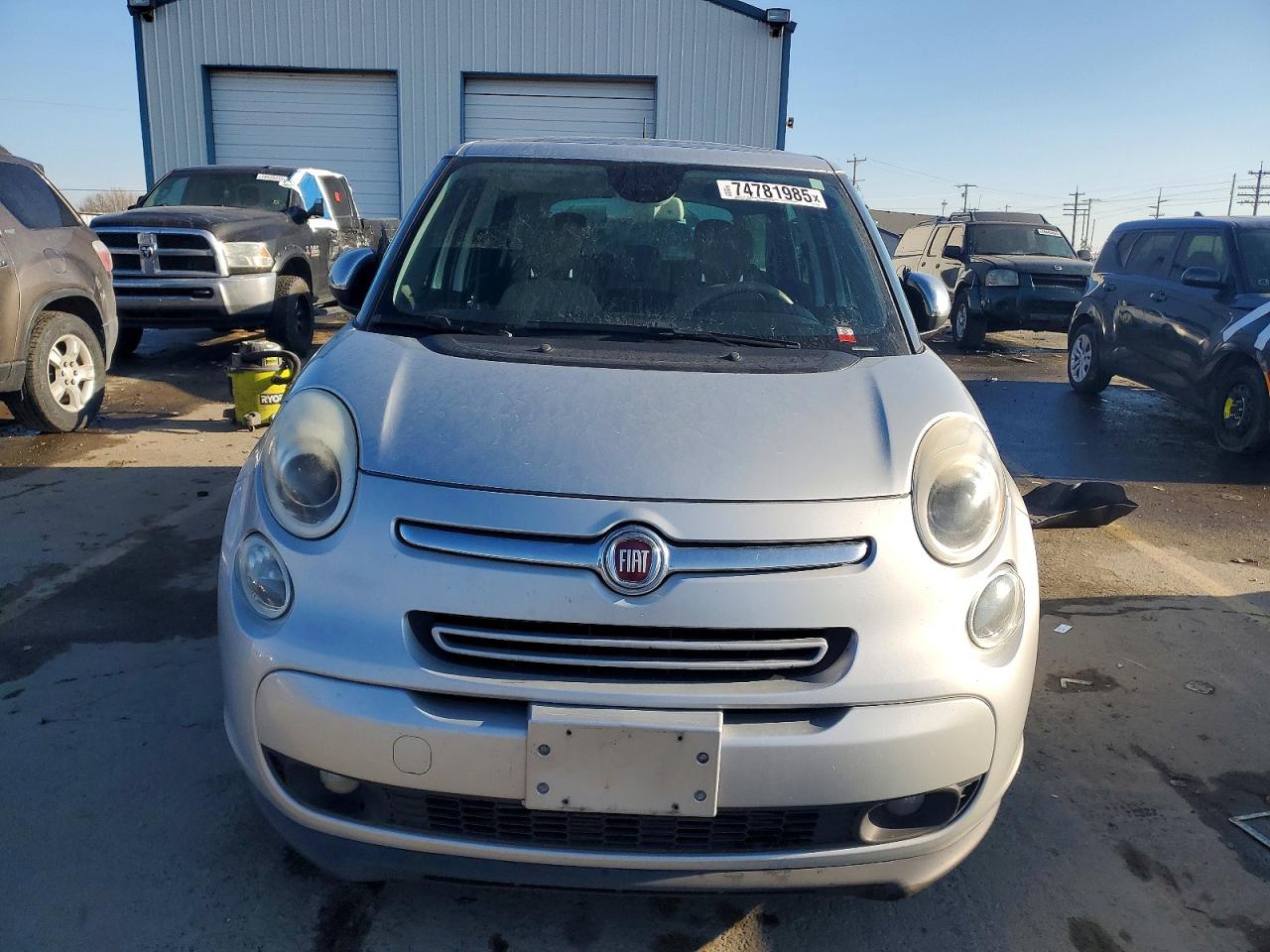 2014 Fiat 500 Silver vin: ZFBCFACH4EZ013407