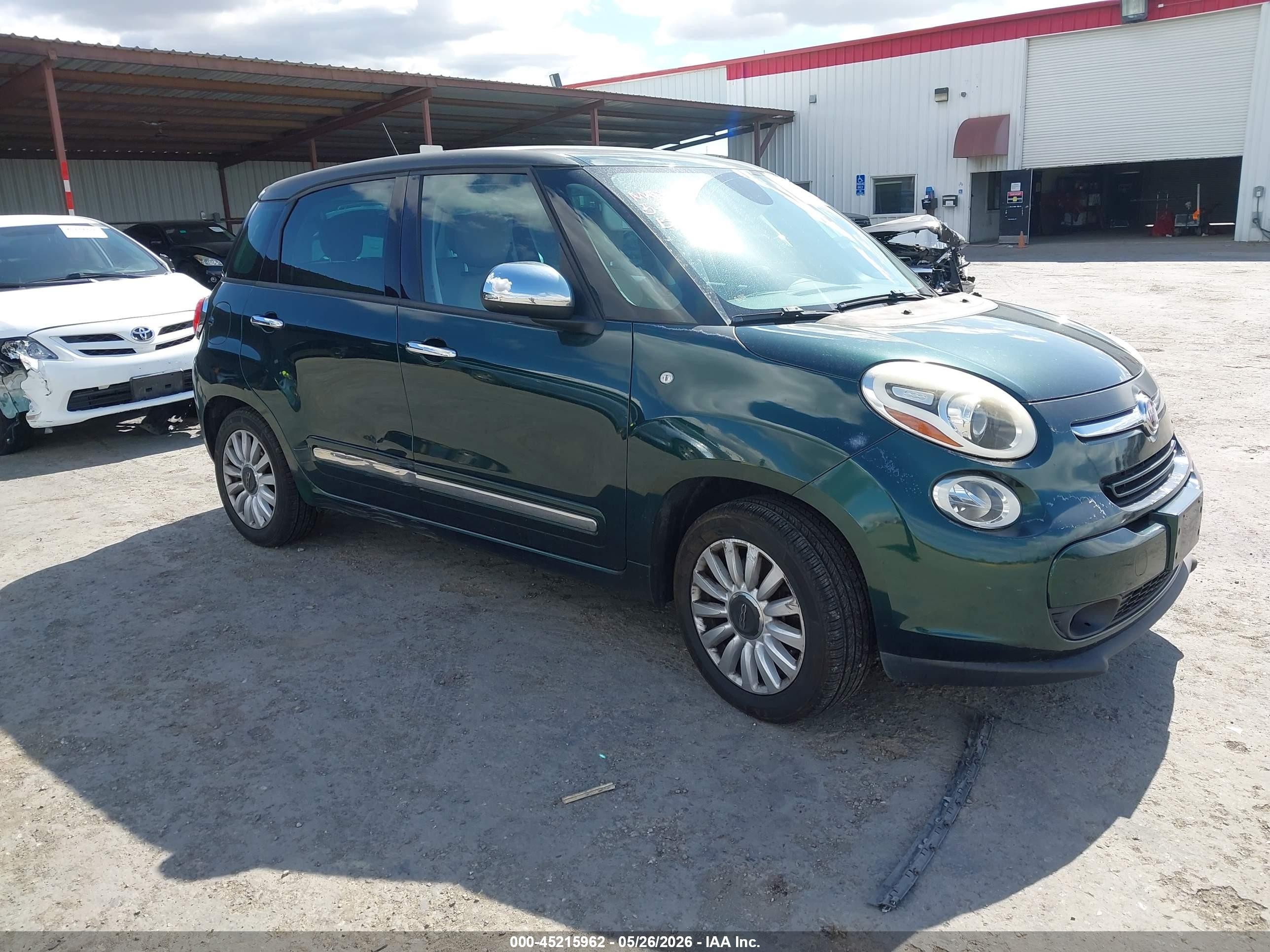 2014 Fiat 500l Lounge Green vin: ZFBCFACH4EZ029977