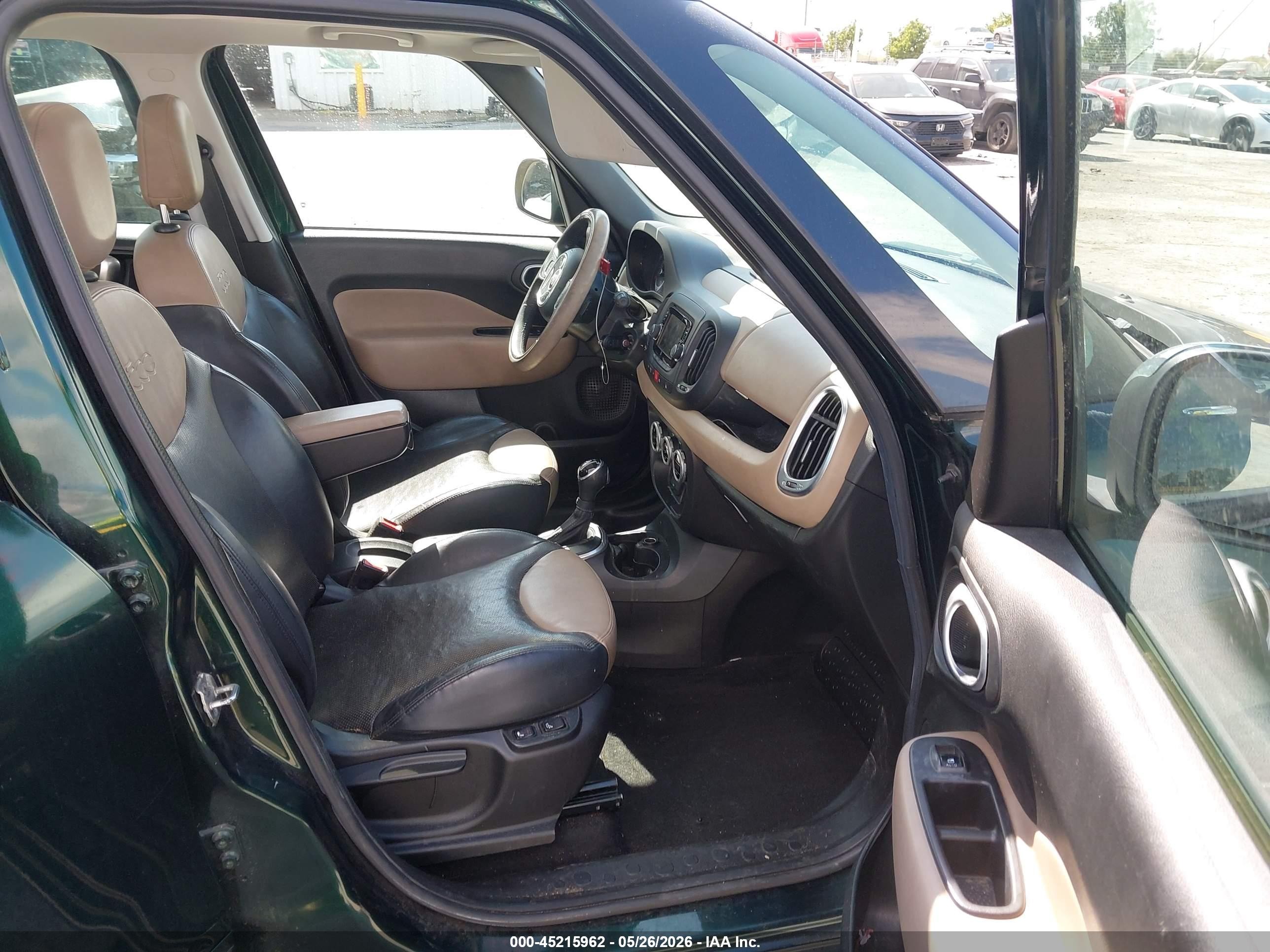 2014 Fiat 500l Lounge Green vin: ZFBCFACH4EZ029977