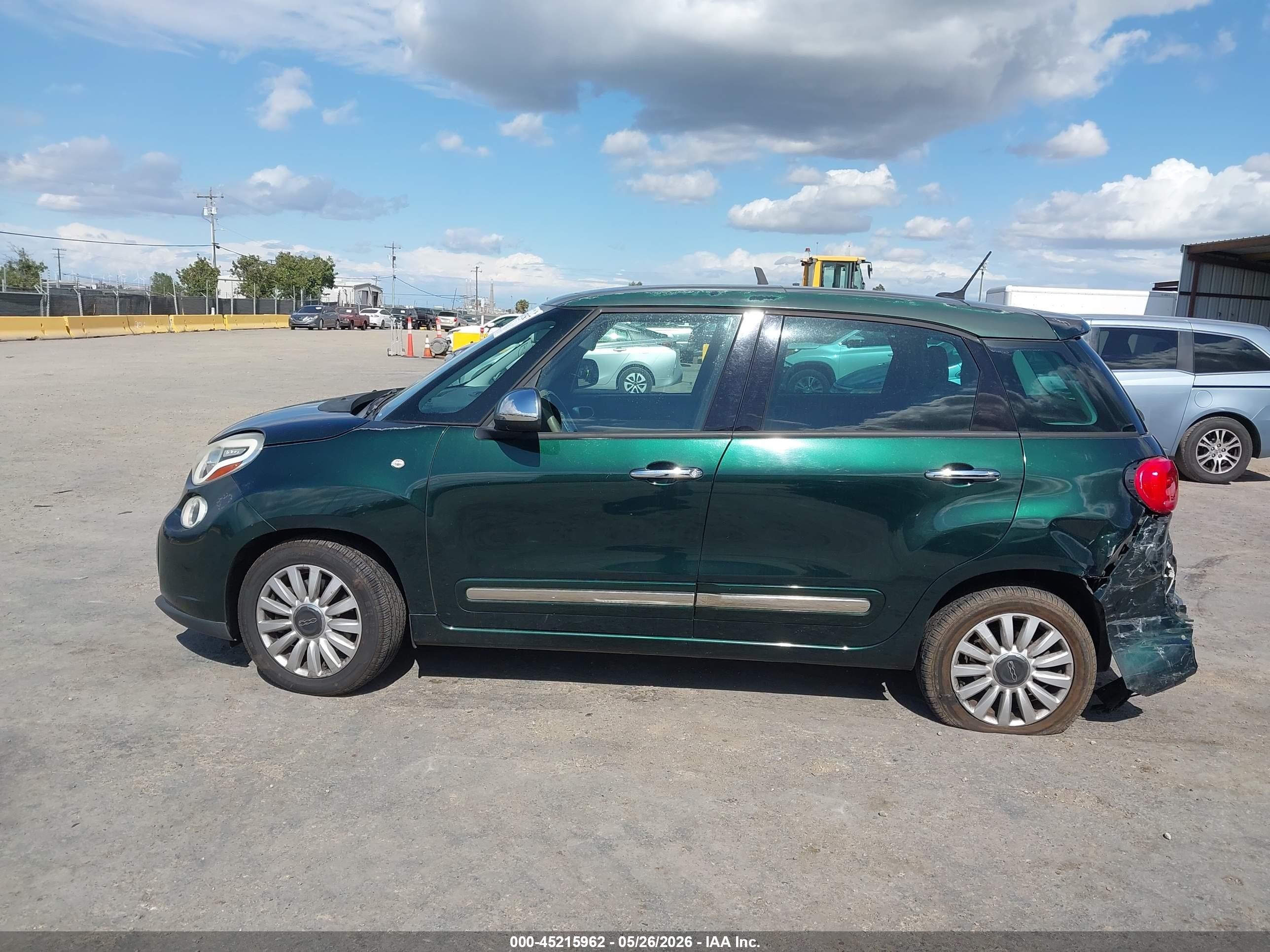 2014 Fiat 500l Lounge Green vin: ZFBCFACH4EZ029977
