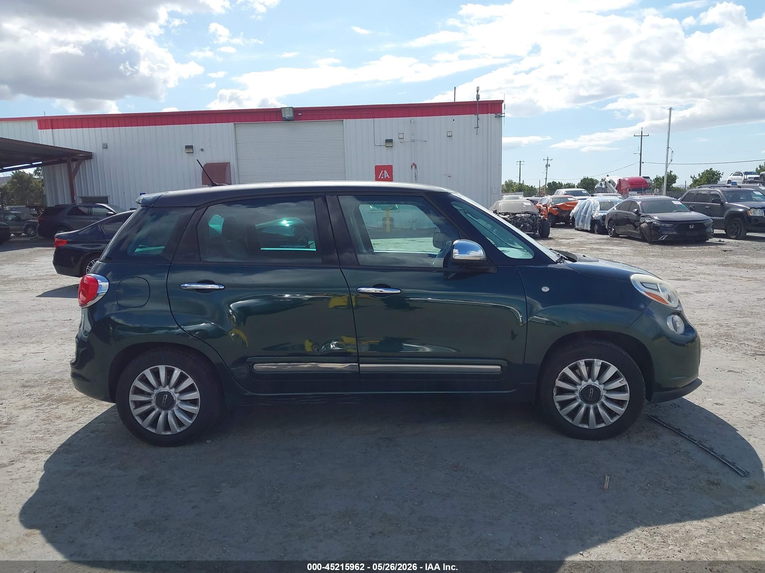 2014 Fiat 500l Lounge Green vin: ZFBCFACH4EZ029977