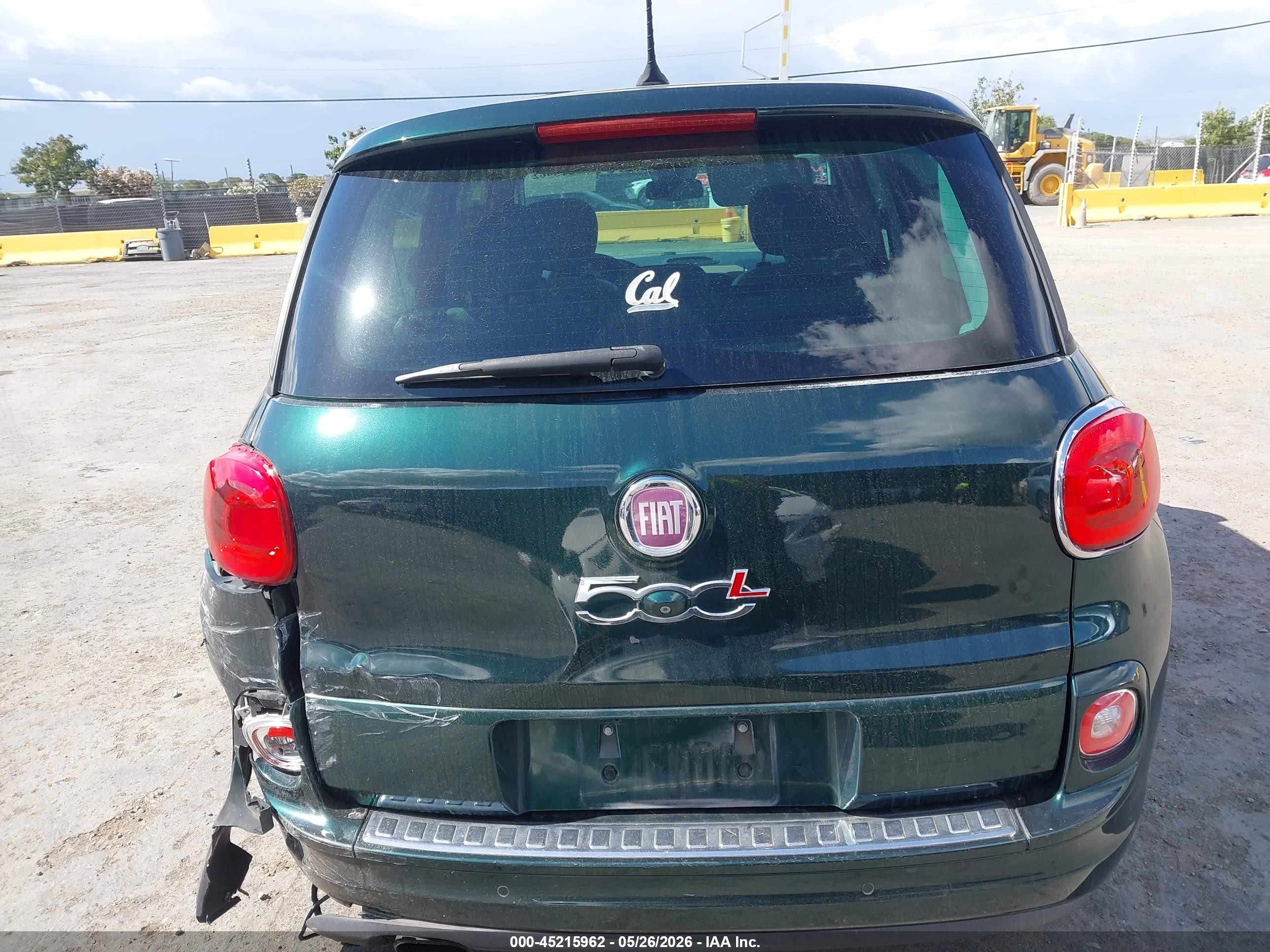 2014 Fiat 500l Lounge Green vin: ZFBCFACH4EZ029977