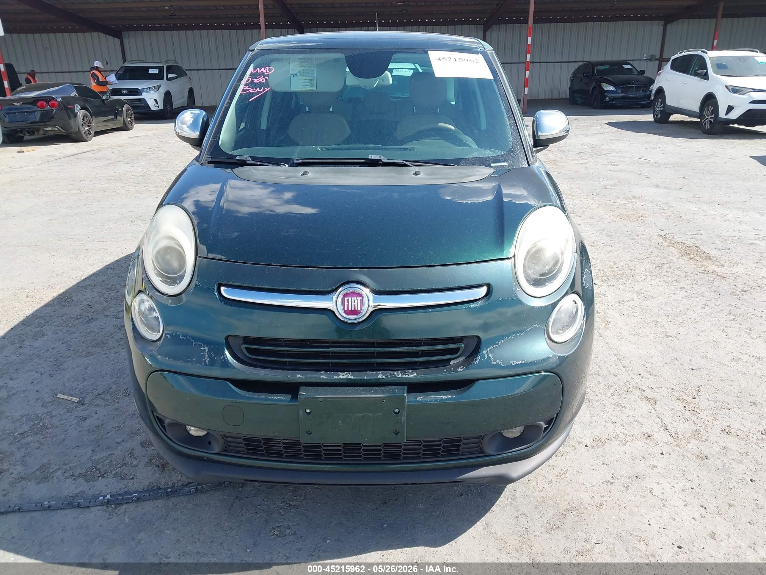 2014 Fiat 500l Lounge Green vin: ZFBCFACH4EZ029977