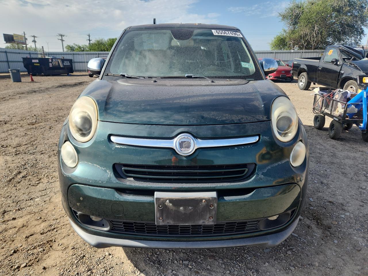2015 Fiat 500l Lounge Green vin: ZFBCFACH4FZ031925