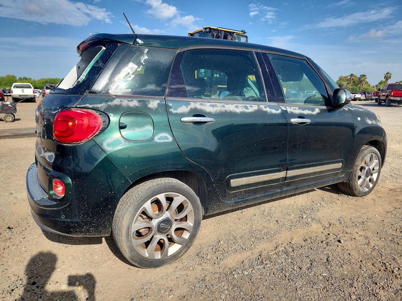 2015 Fiat 500l Lounge Green vin: ZFBCFACH4FZ031925