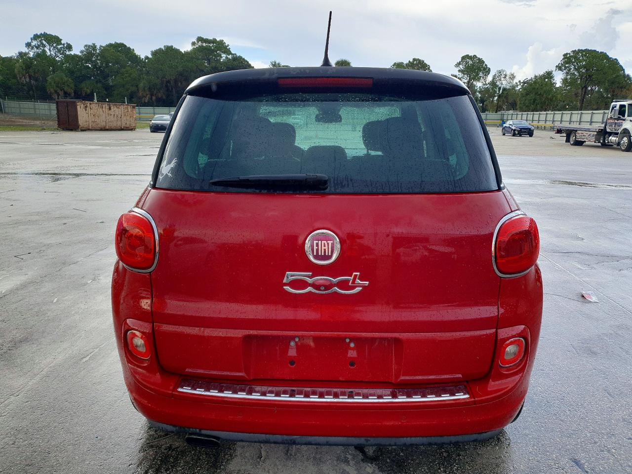 2014 Fiat 500l Lounge Red vin: ZFBCFACH5EZ015747