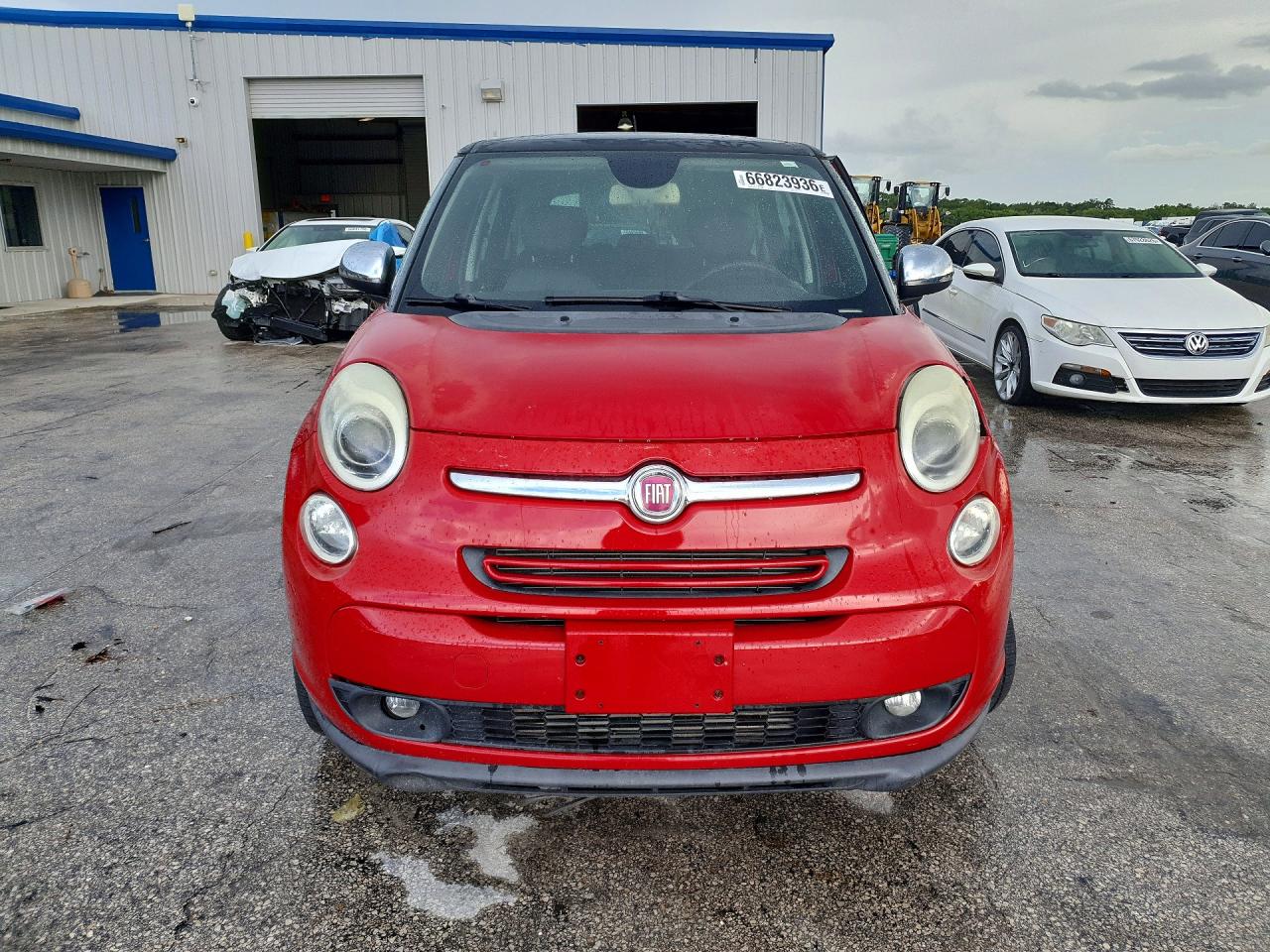 2014 Fiat 500l Lounge Red vin: ZFBCFACH5EZ015747