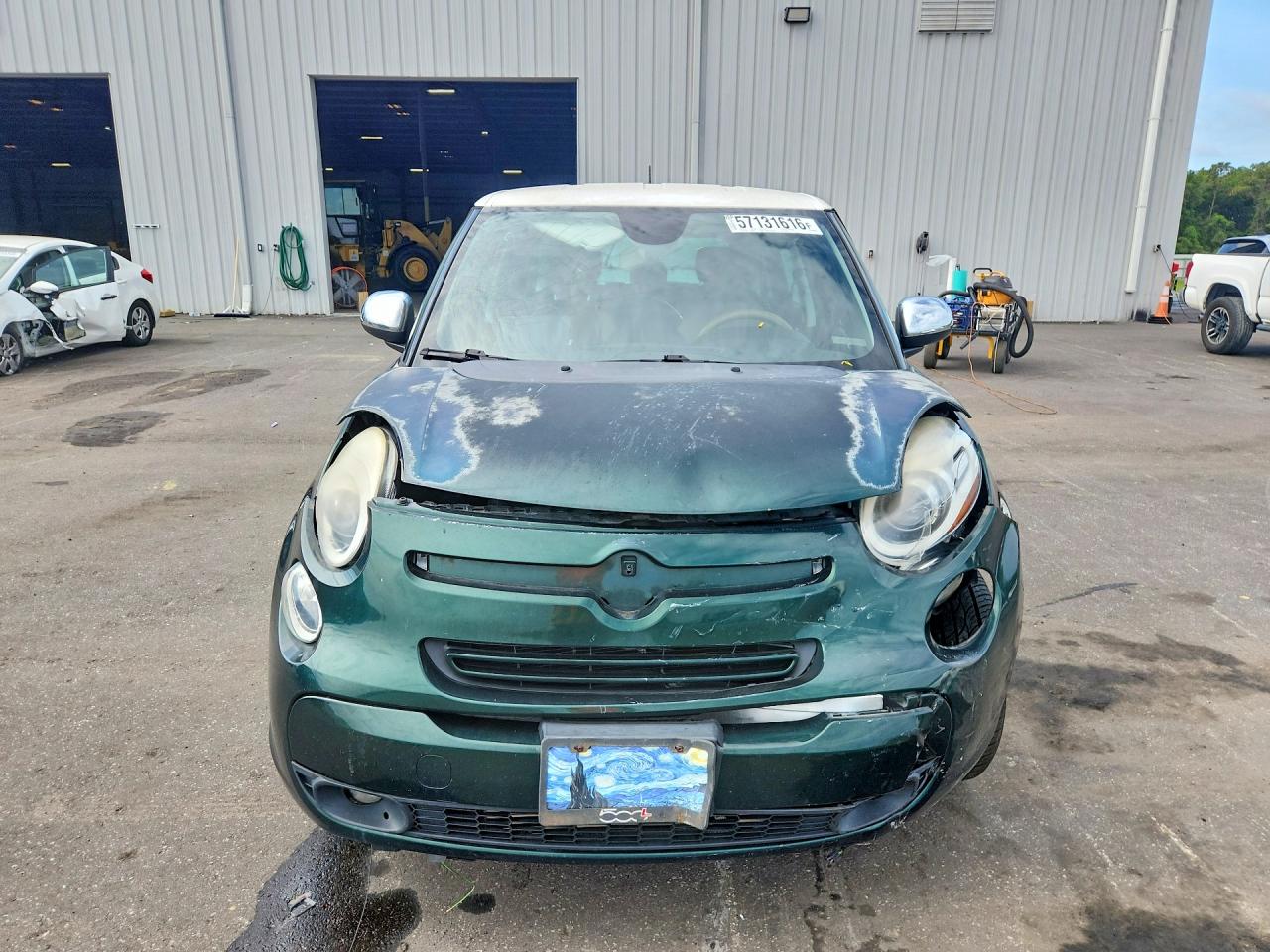 2015 Fiat 500l Lounge Green vin: ZFBCFACH7FZ033961