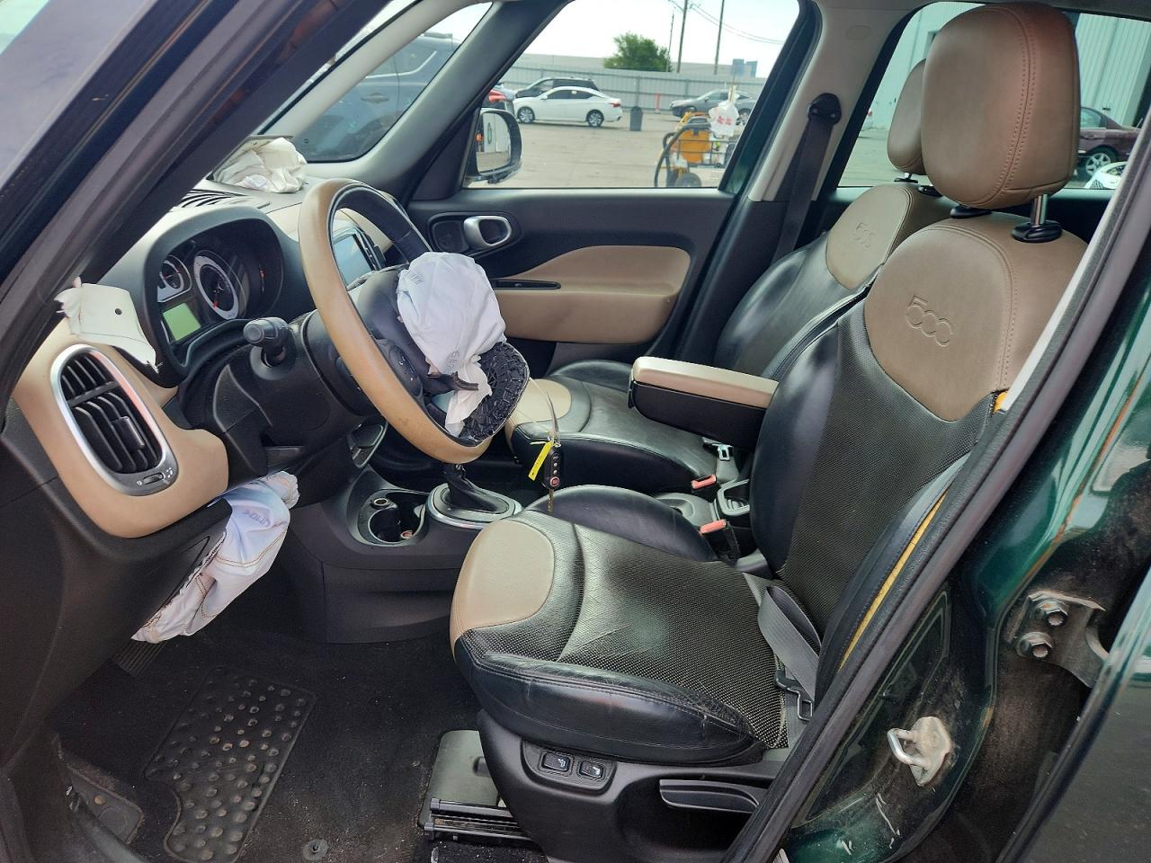 2015 Fiat 500l Lounge Green vin: ZFBCFACH7FZ033961