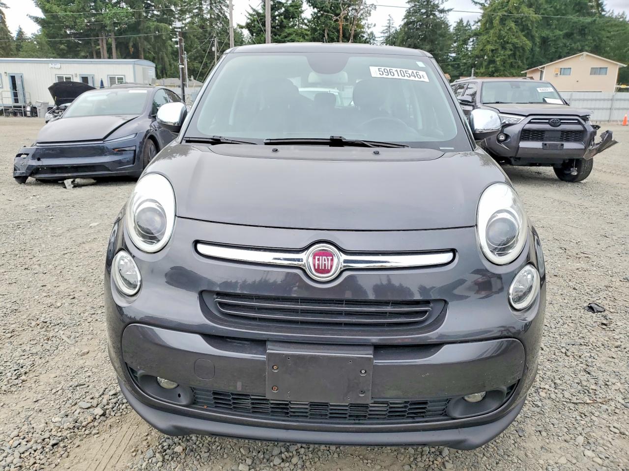 2014 Fiat 500l Lounge Gray vin: ZFBCFACH9EZ004718