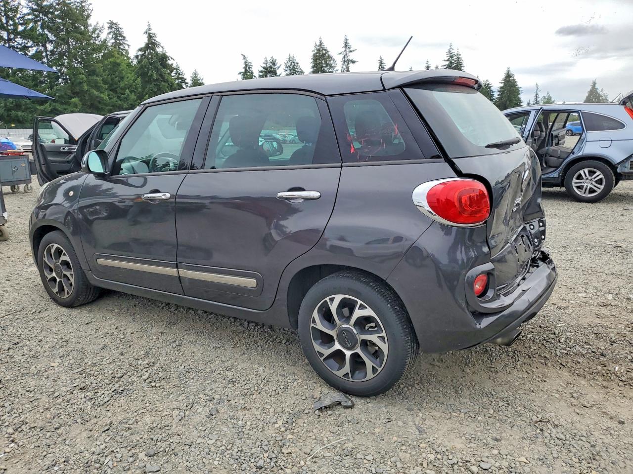 2014 Fiat 500l Lounge Gray vin: ZFBCFACH9EZ004718