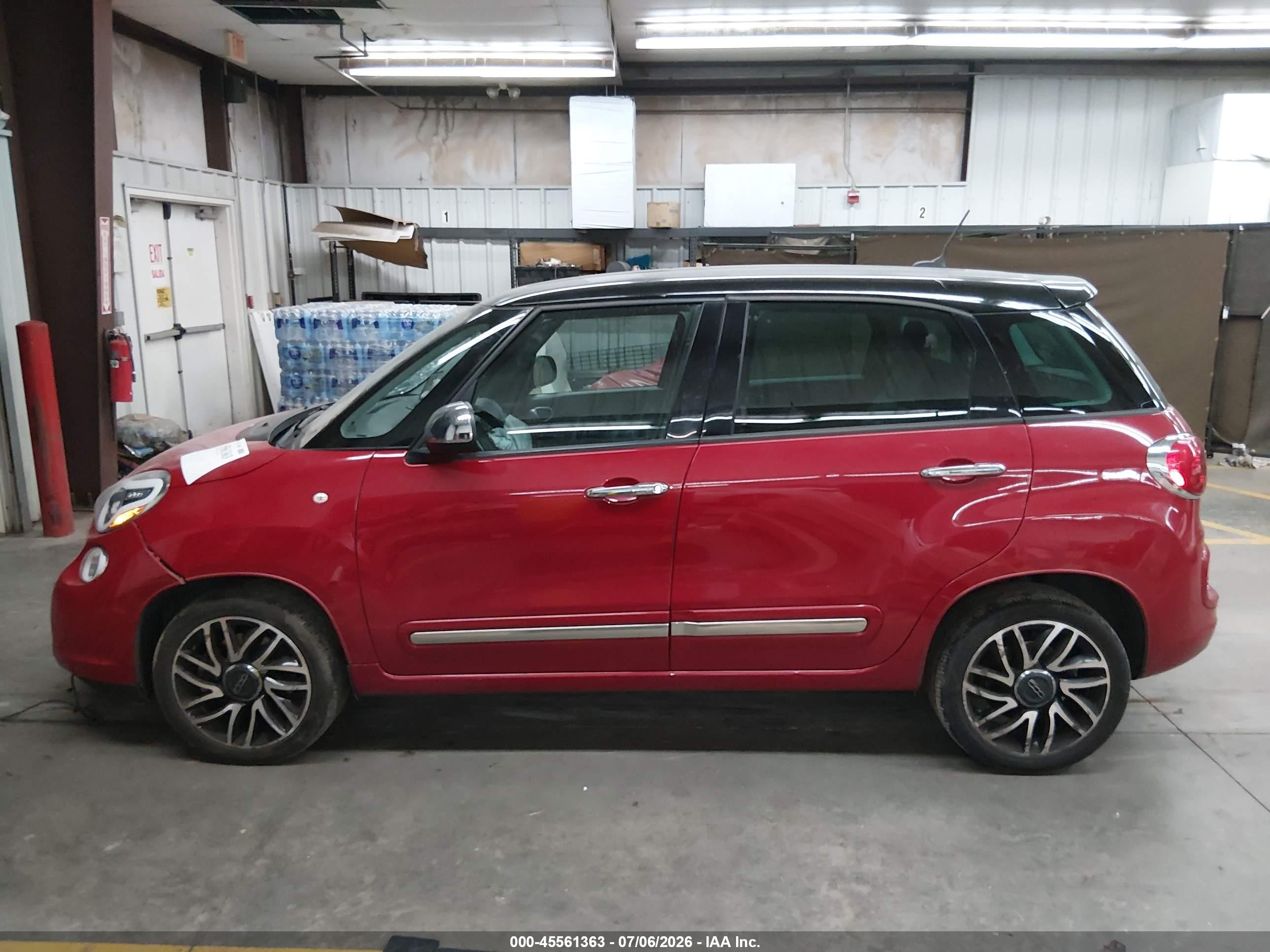 2014 Fiat 500l Lounge Красный vin: ZFBCFACHXEZ015176