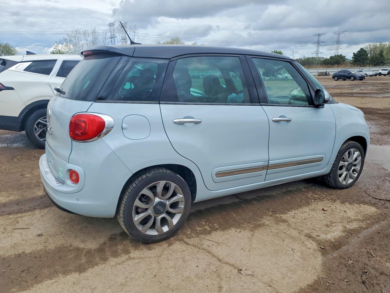 2014 Fiat 500l Lounge Turquoise vin: ZFBCFACHXEZ029627