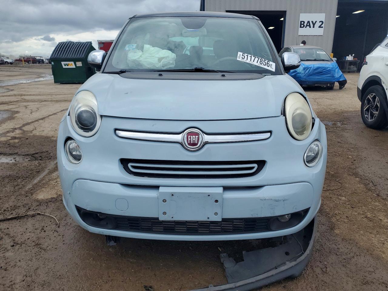 2014 Fiat 500l Lounge Turquoise vin: ZFBCFACHXEZ029627