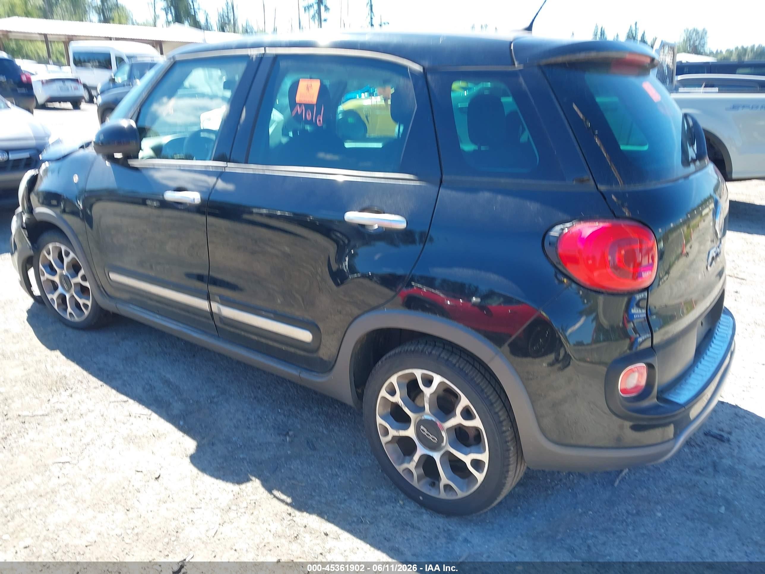 2014 Fiat 500l Trekking Black vin: ZFBCFADH0EZ010745