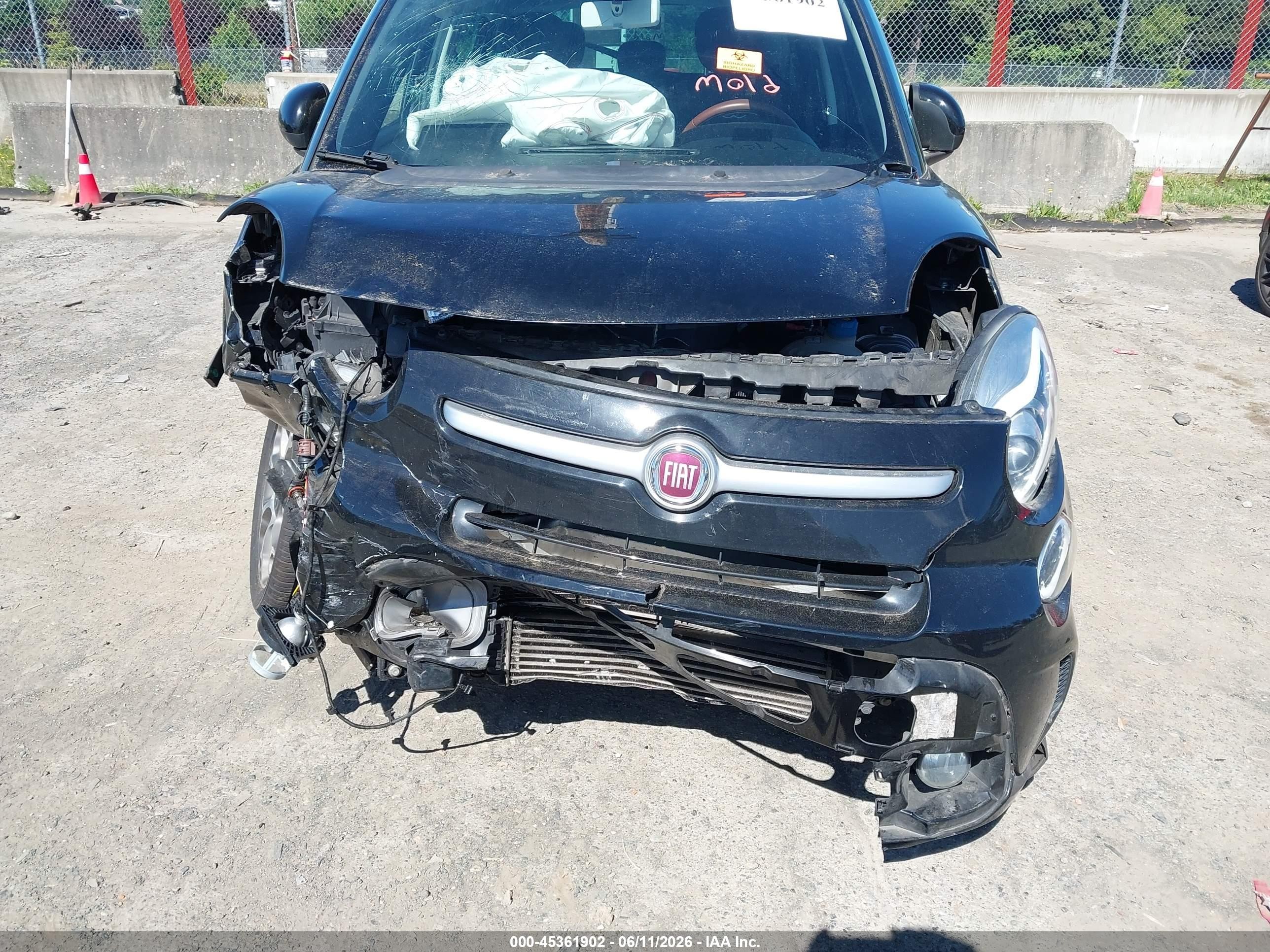 2014 Fiat 500l Trekking Black vin: ZFBCFADH0EZ010745