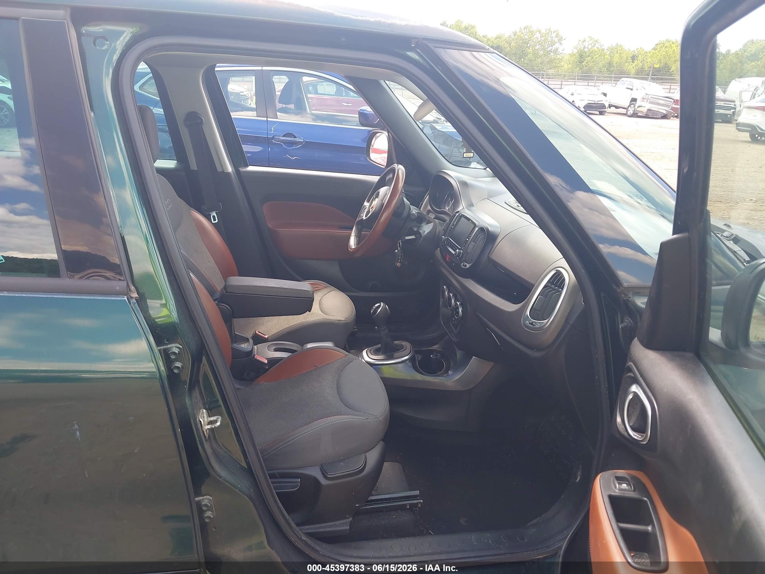 2014 Fiat 500l Trekking Green vin: ZFBCFADH1EZ011984
