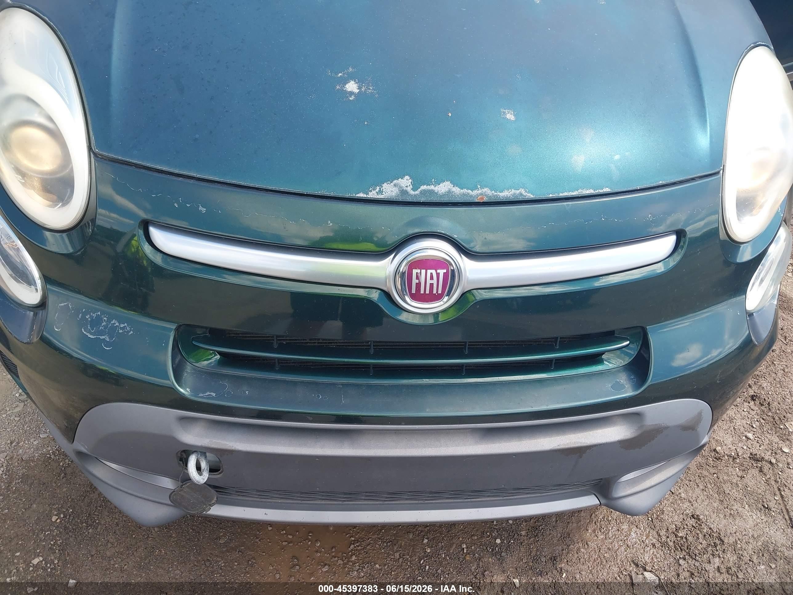 2014 Fiat 500l Trekking Green vin: ZFBCFADH1EZ011984