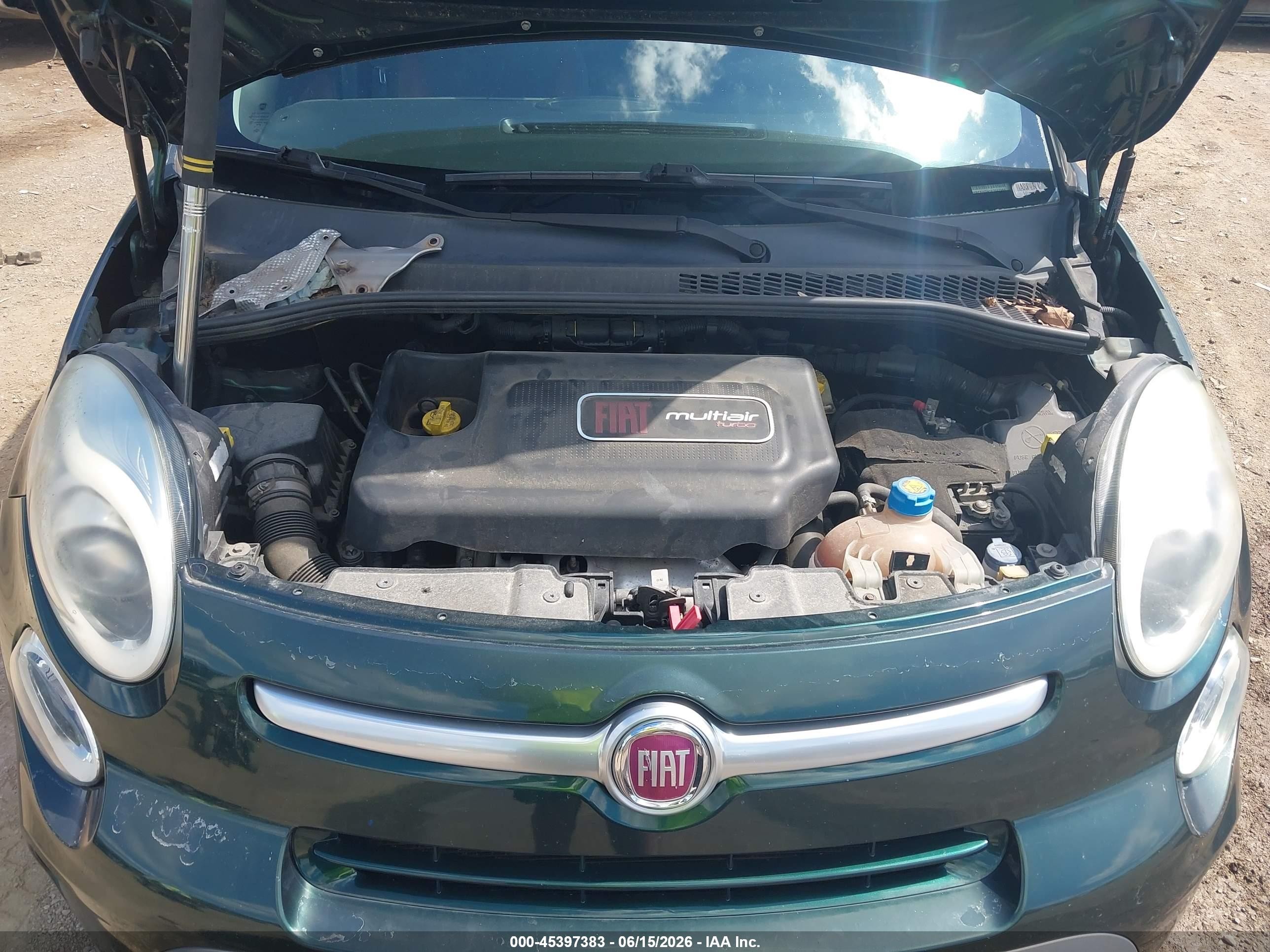2014 Fiat 500l Trekking Green vin: ZFBCFADH1EZ011984