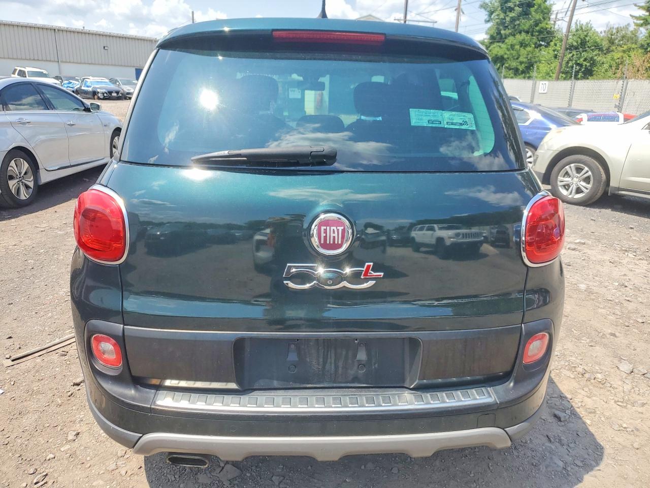 2014 Fiat 500l Trekking Green vin: ZFBCFADH1EZ020264