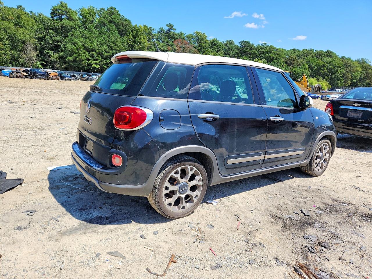 2014 Fiat 500l Trekking Black vin: ZFBCFADH2EZ008138