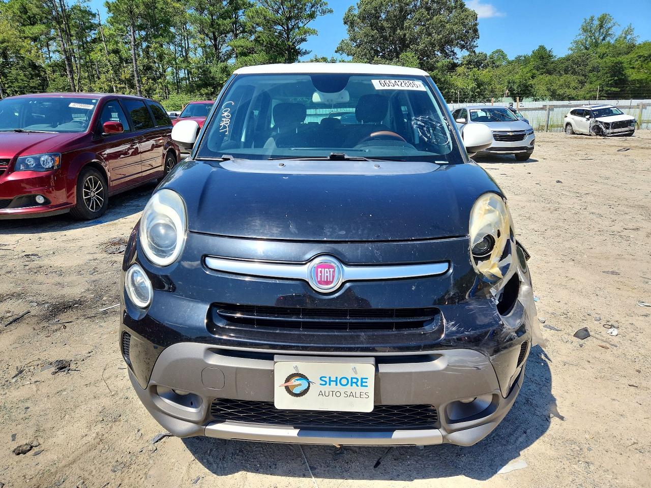 2014 Fiat 500l Trekking Black vin: ZFBCFADH2EZ008138