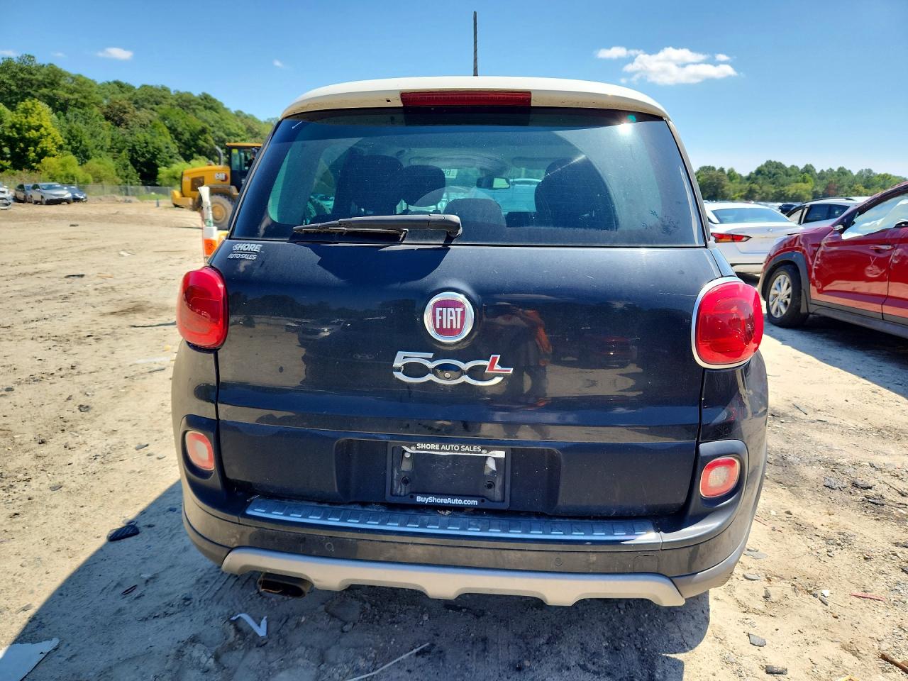 2014 Fiat 500l Trekking Black vin: ZFBCFADH2EZ008138