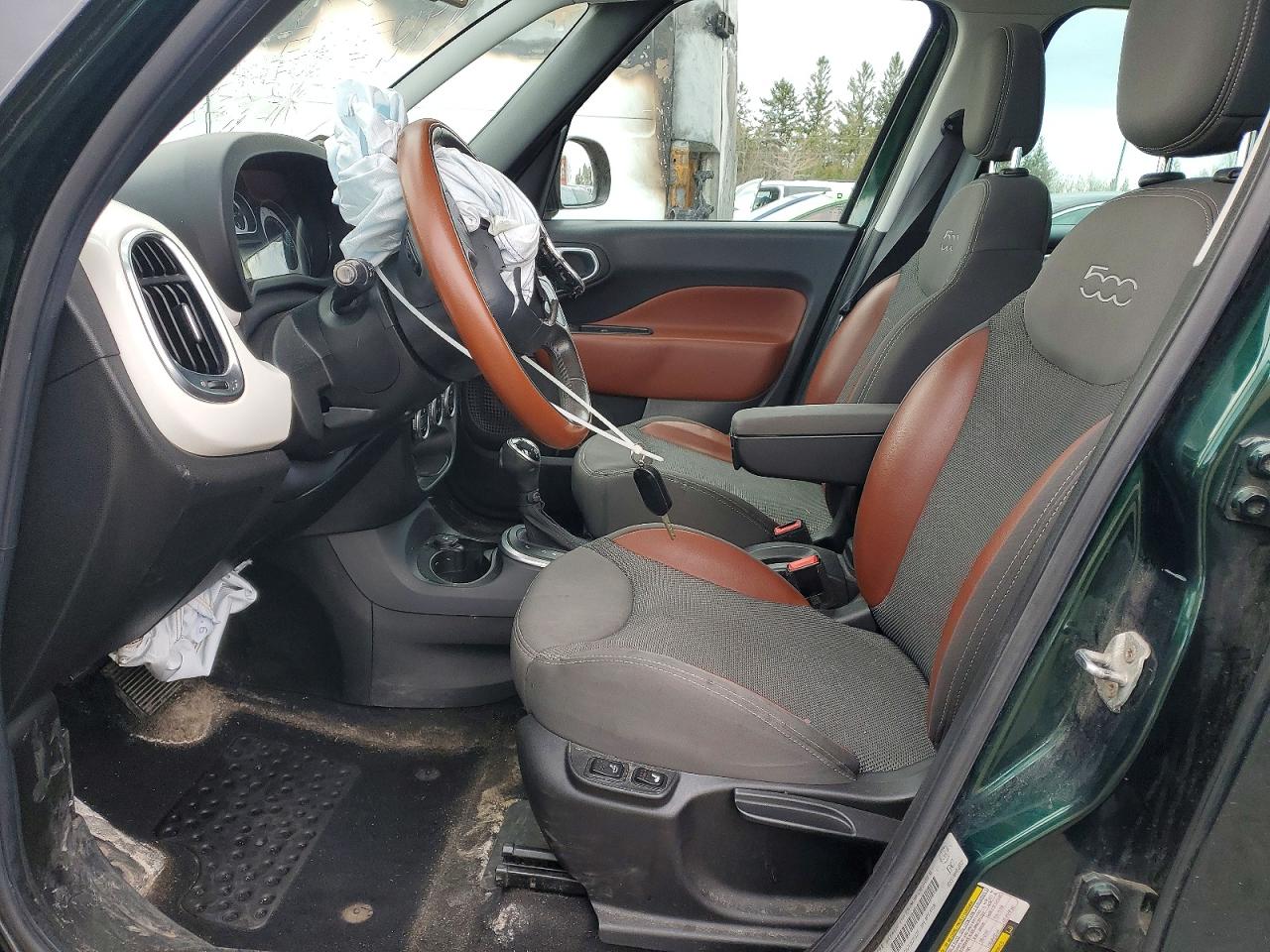 2014 Fiat 500l Green vin: ZFBCFADH2EZ025537