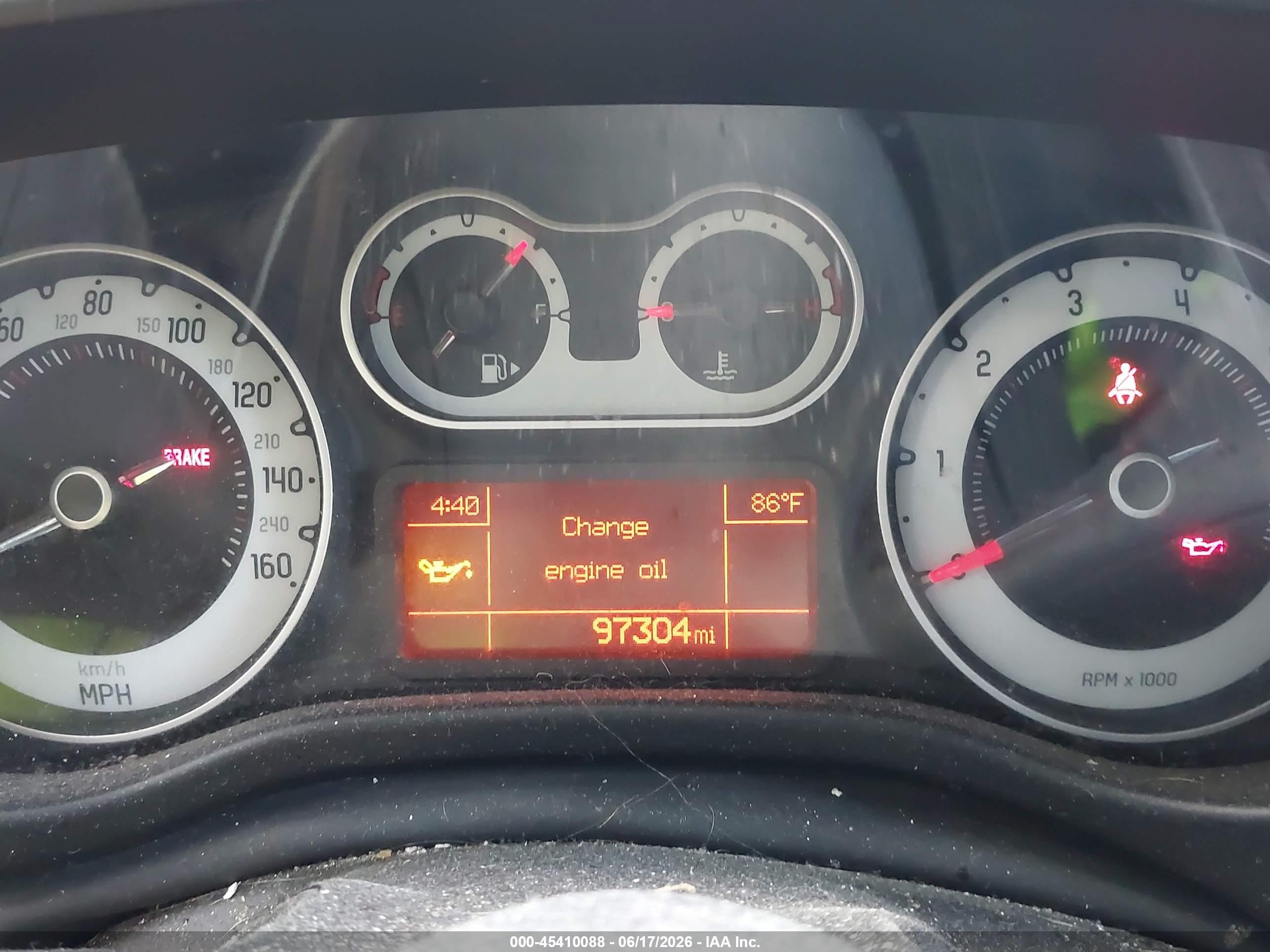 2015 Fiat 500l Trekking Yellow vin: ZFBCFADH2FZ031050