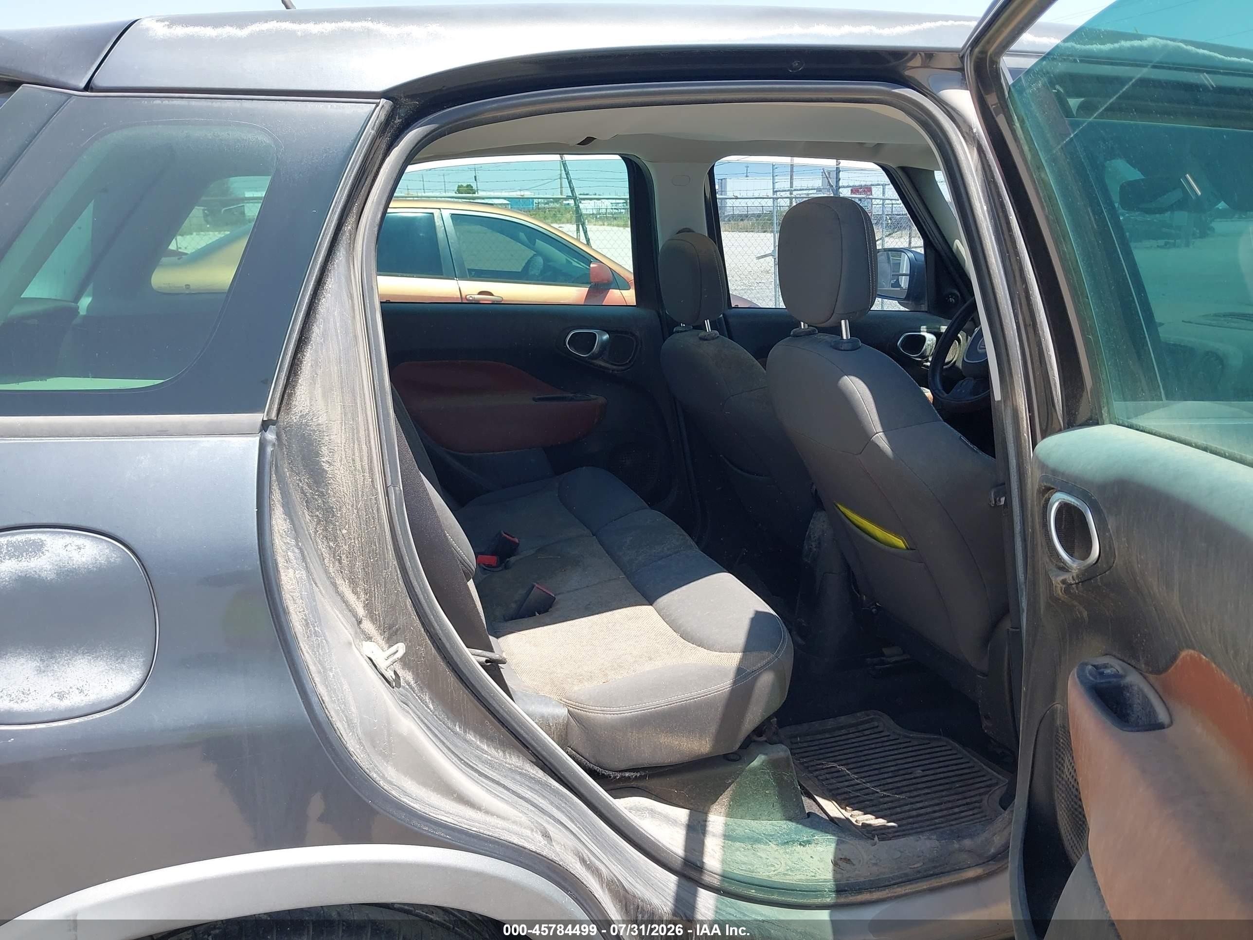 2014 Fiat 500l Trekking Gray vin: ZFBCFADH4EZ007668