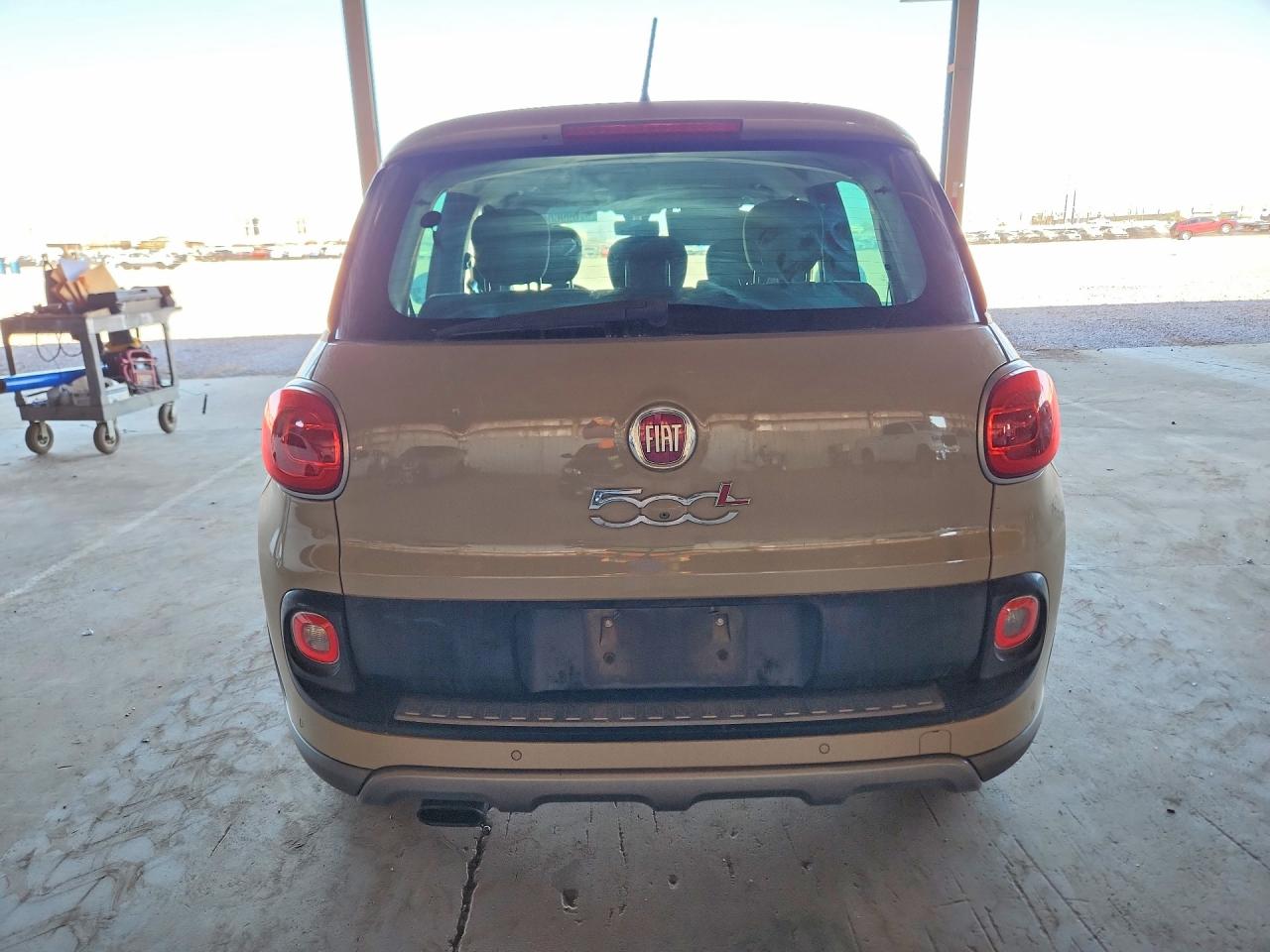 2014 Fiat 500l Trekking Cream vin: ZFBCFADH4EZ019738