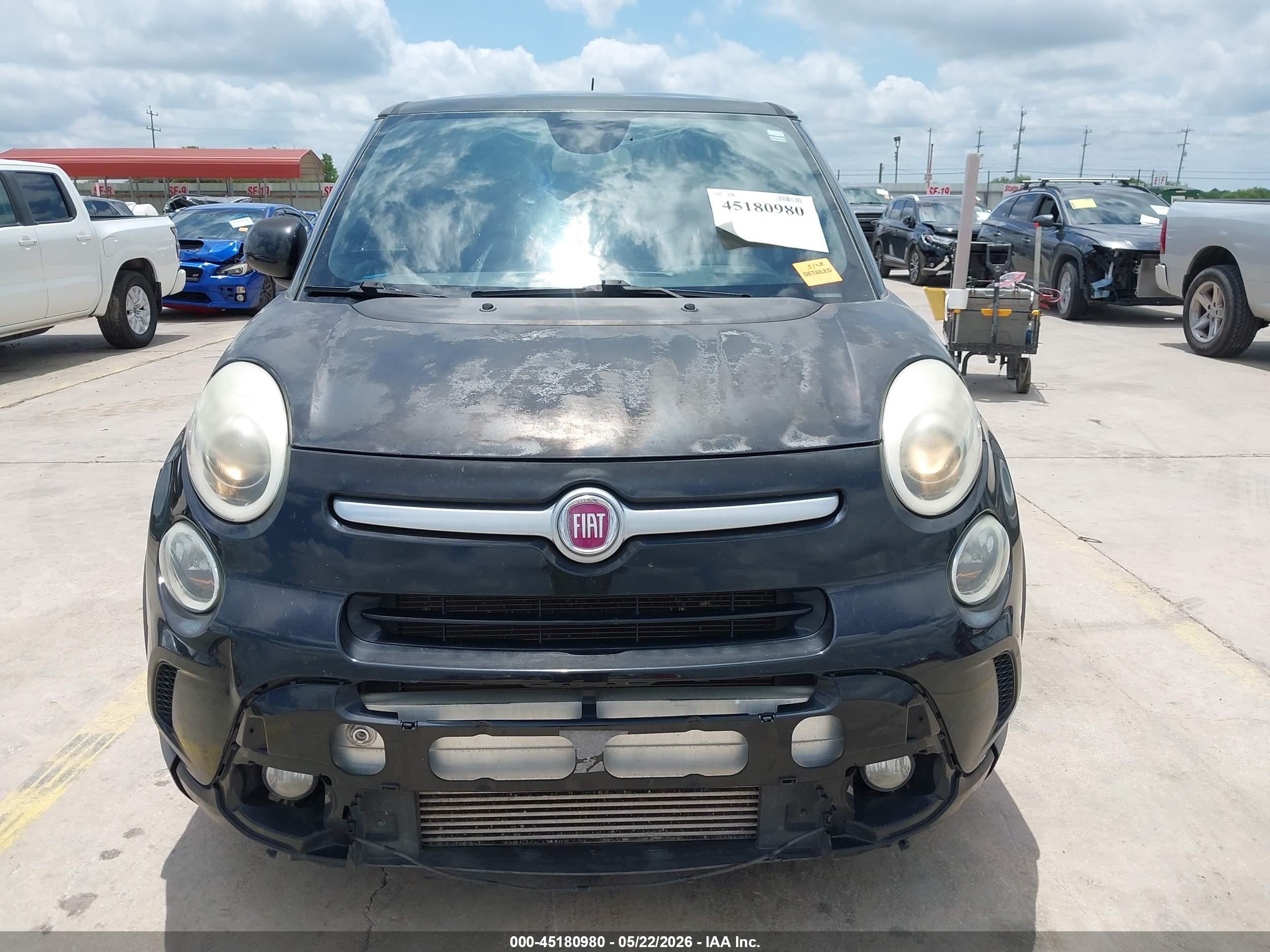 2014 Fiat 500l Trekking Черный vin: ZFBCFADH5EZ012068