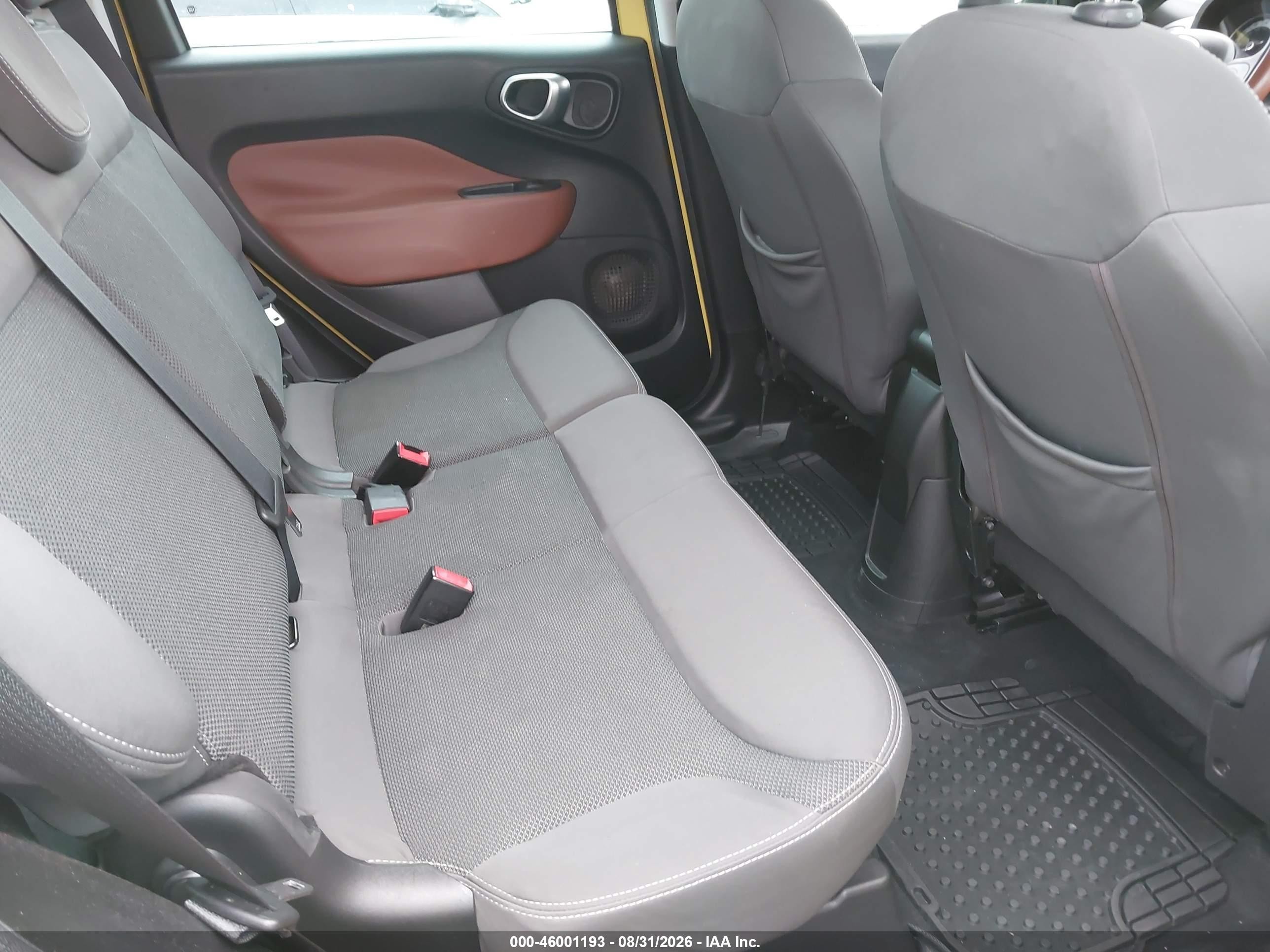 2014 Fiat 500l Trekking Yellow vin: ZFBCFADH5EZ023491