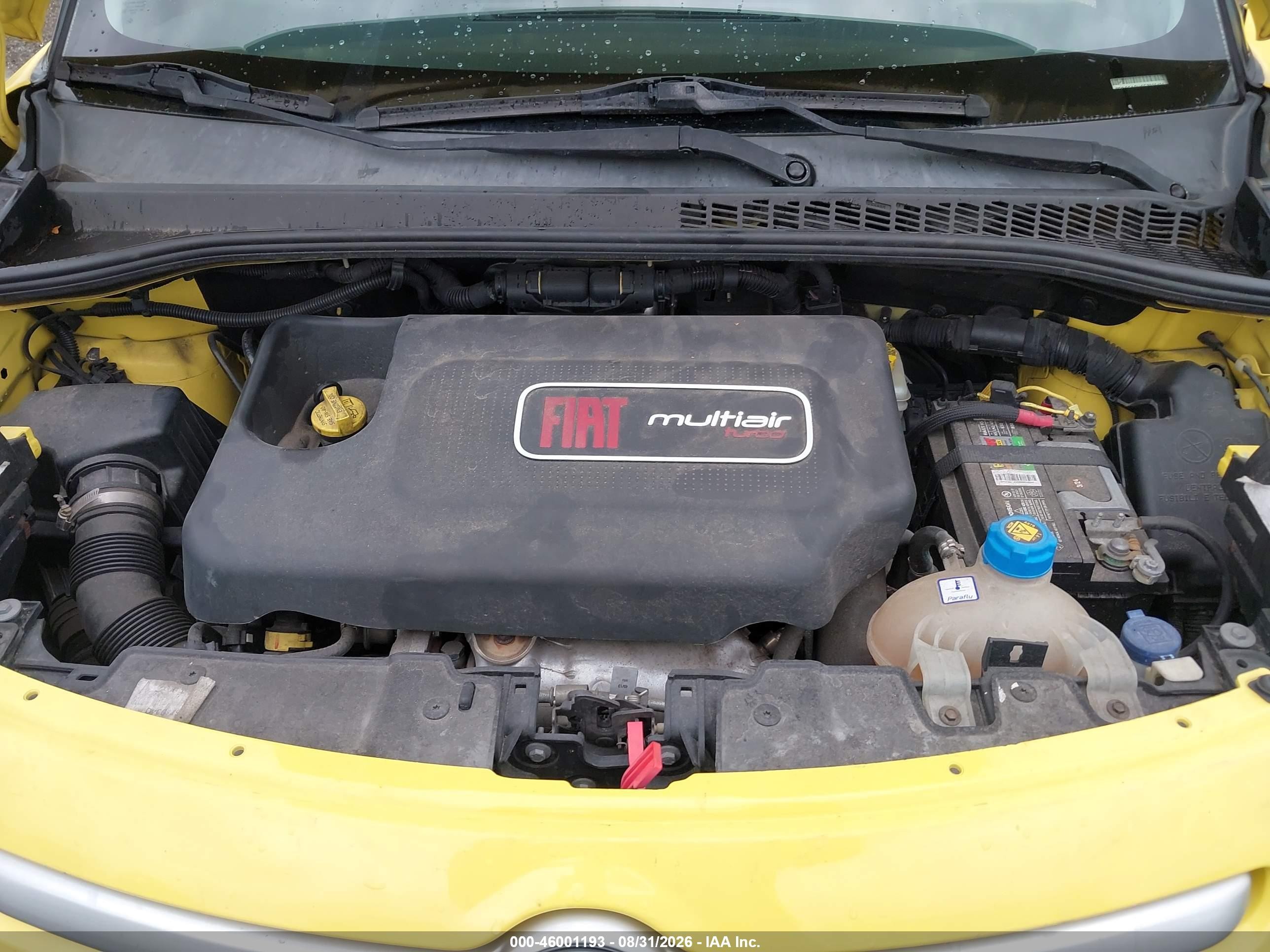 2014 Fiat 500l Trekking Yellow vin: ZFBCFADH5EZ023491
