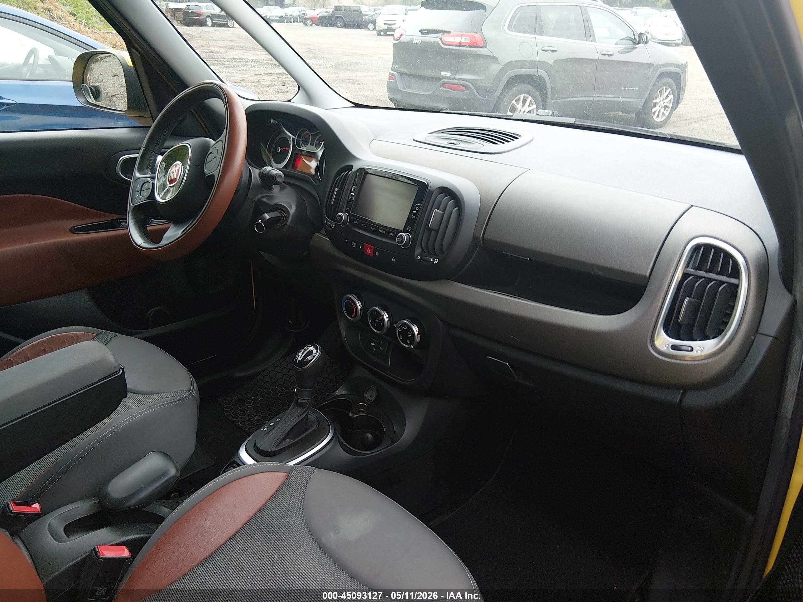 2014 Fiat 500l Trekking Yellow vin: ZFBCFADH5EZ023653