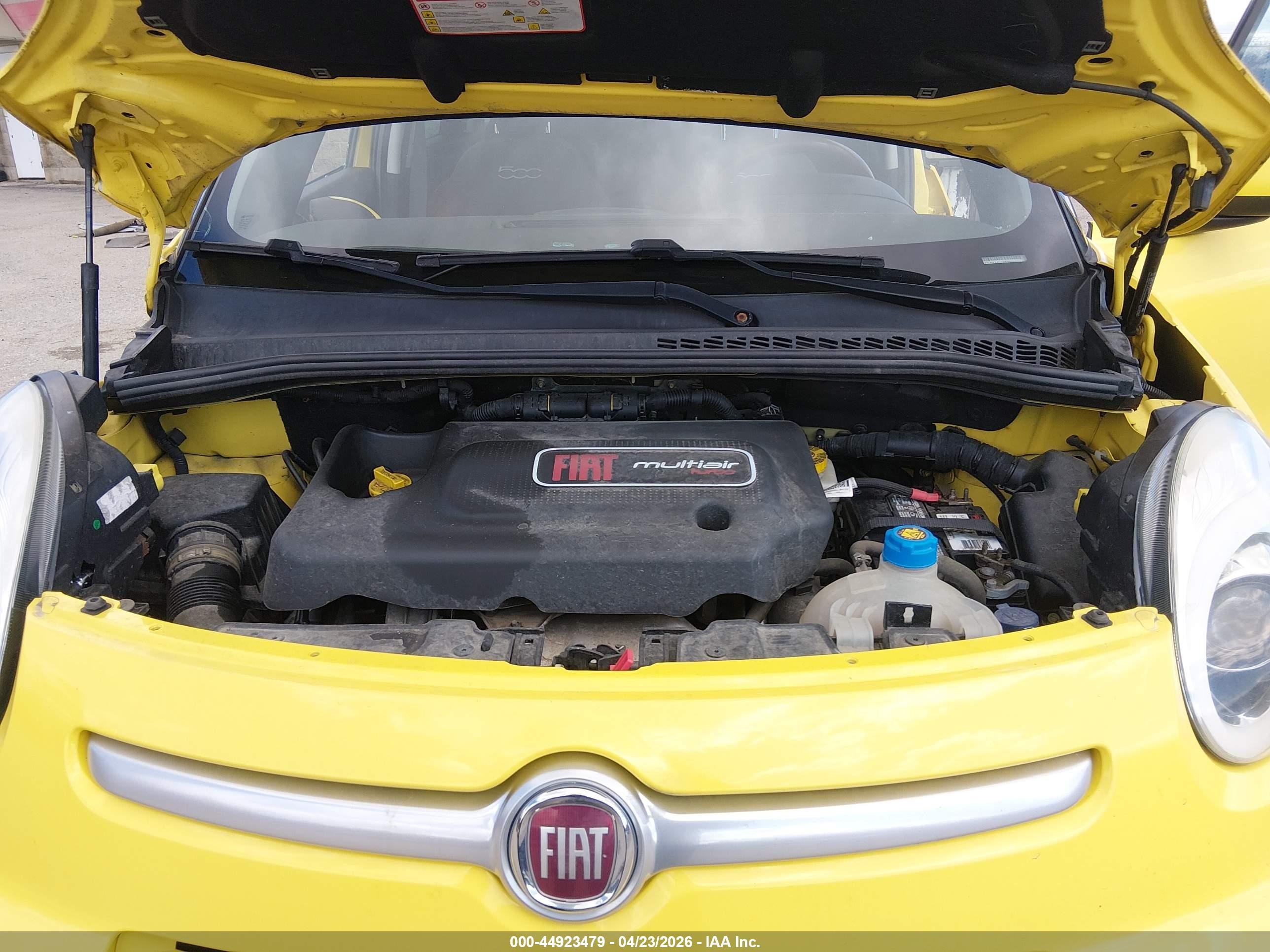 2014 Fiat 500l Trekking Yellow vin: ZFBCFADH5EZ028951