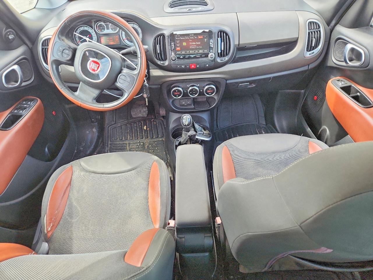 2014 Fiat 500l Trekking Yellow vin: ZFBCFADH6EZ018851