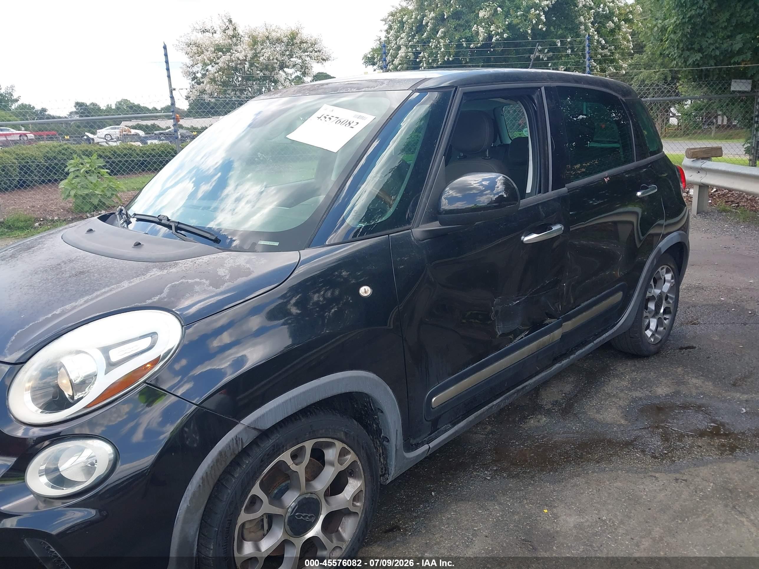 2014 Fiat 500l Trekking Black vin: ZFBCFADH7EZ009544