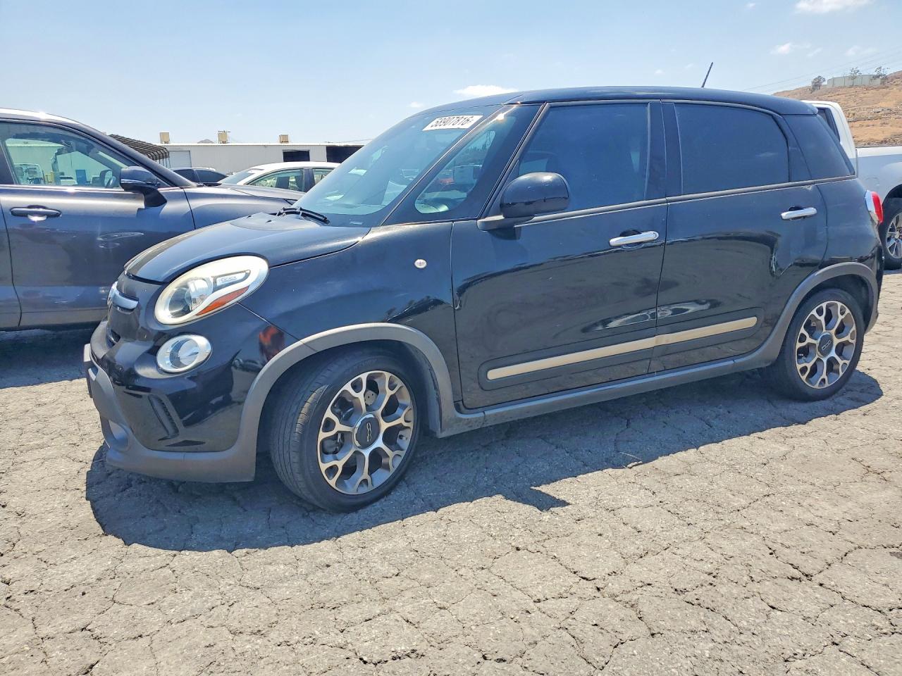 2014 Fiat 500l Trekking Black vin: ZFBCFADH8EZ005857