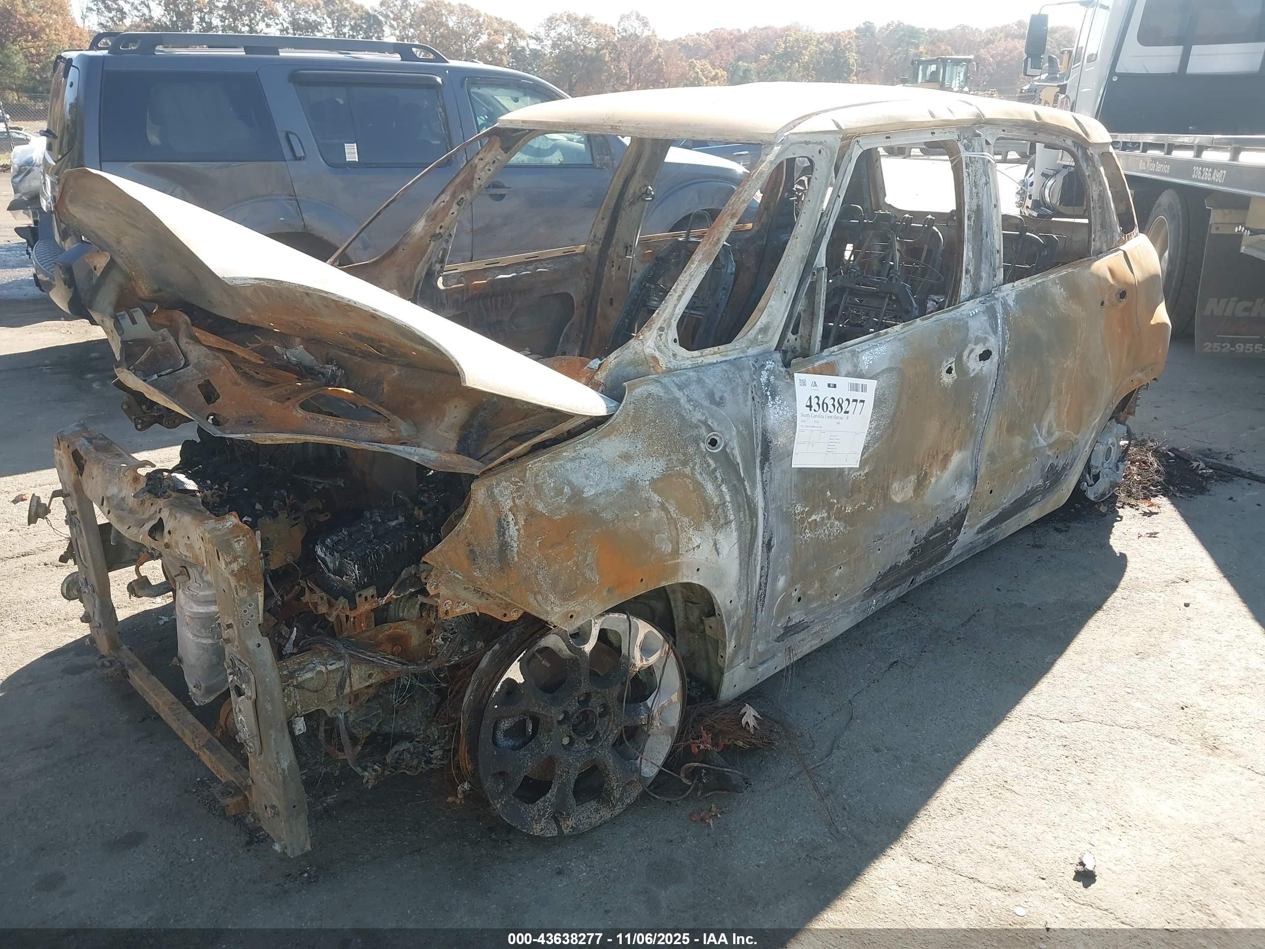 2014 Fiat 500l Trekking Черный vin: ZFBCFADH8EZ017488