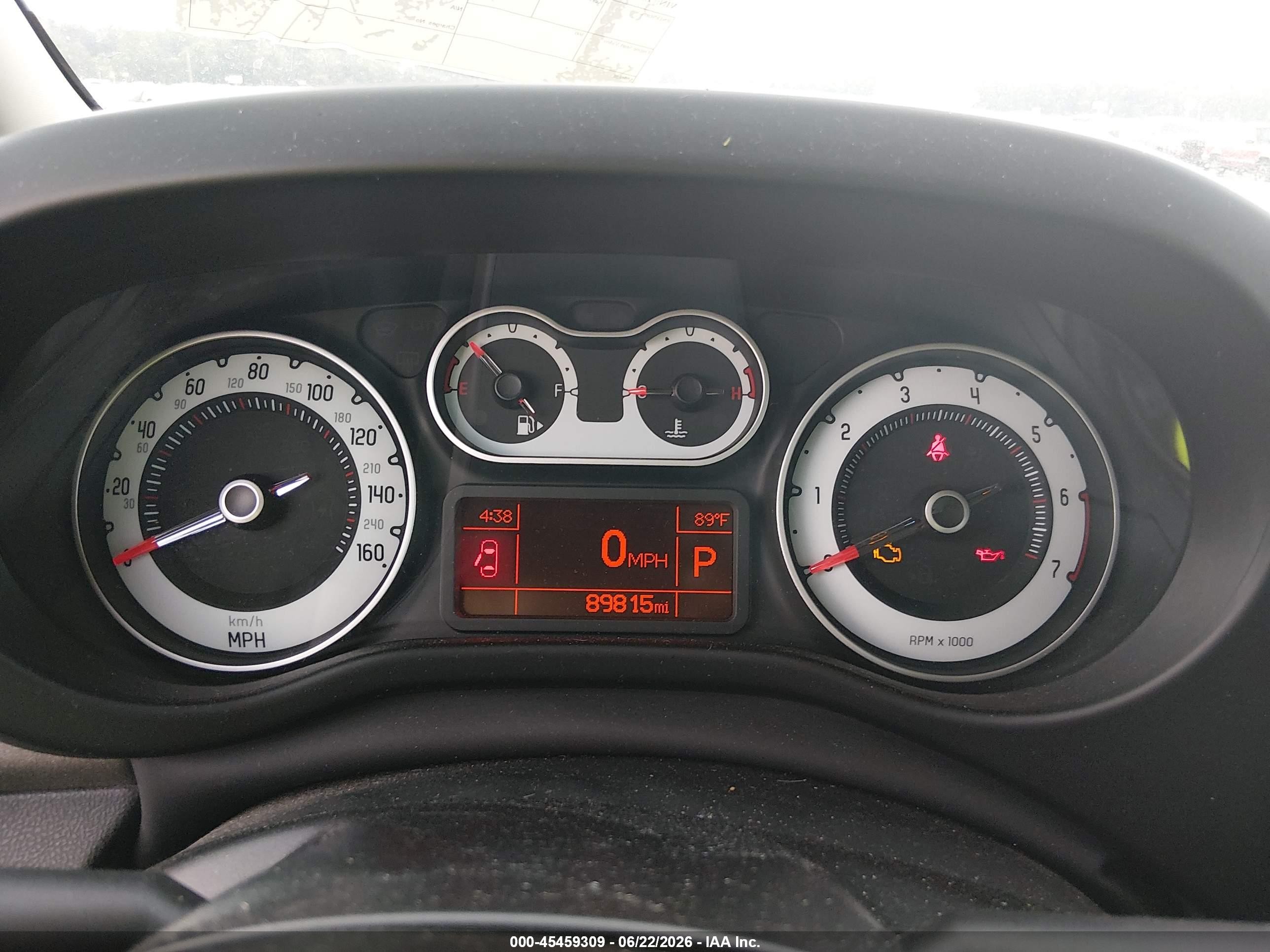 2015 Fiat 500l Trekking Beige vin: ZFBCFADH9FZ030185