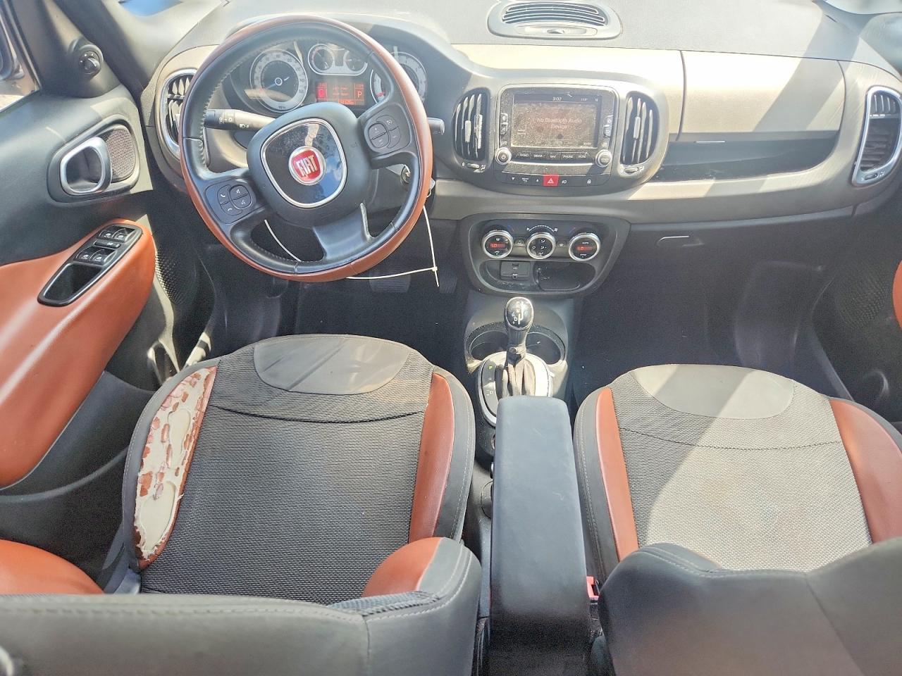 2015 Fiat 500l Trekking White vin: ZFBCFADH9FZ031174