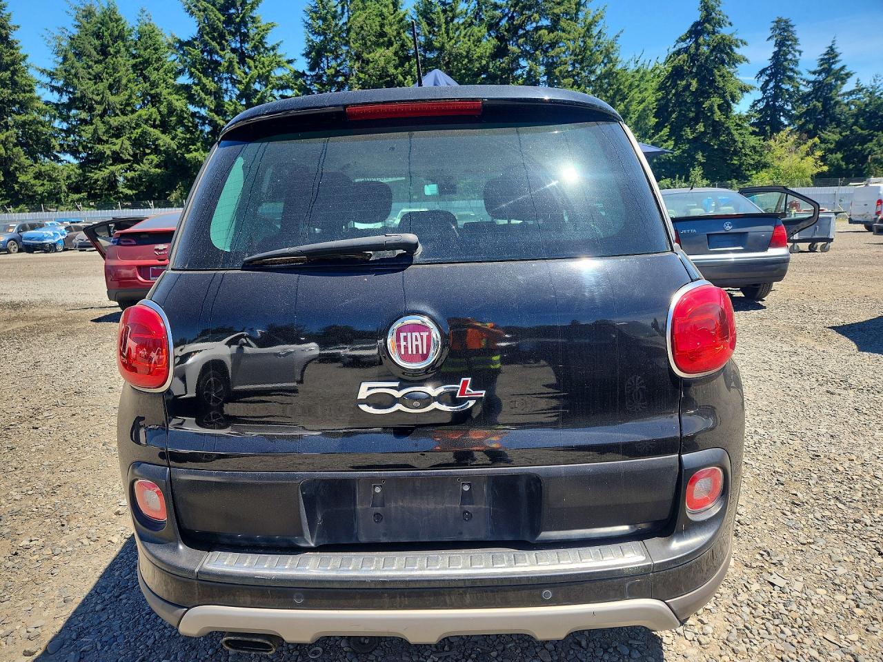 2014 Fiat 500l Trekking Black vin: ZFBCFADHXEZ018240