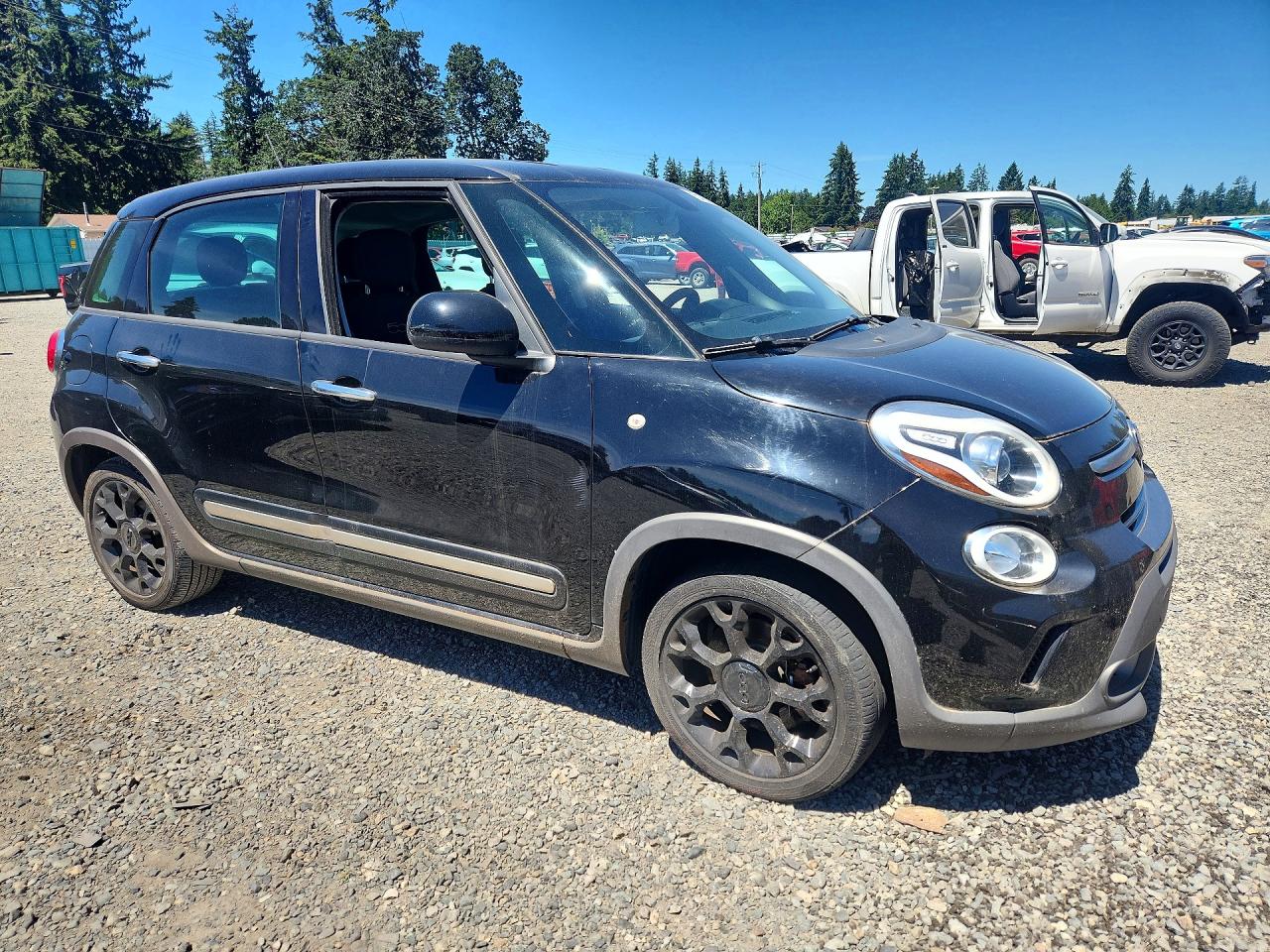 2014 Fiat 500l Trekking Black vin: ZFBCFADHXEZ018240