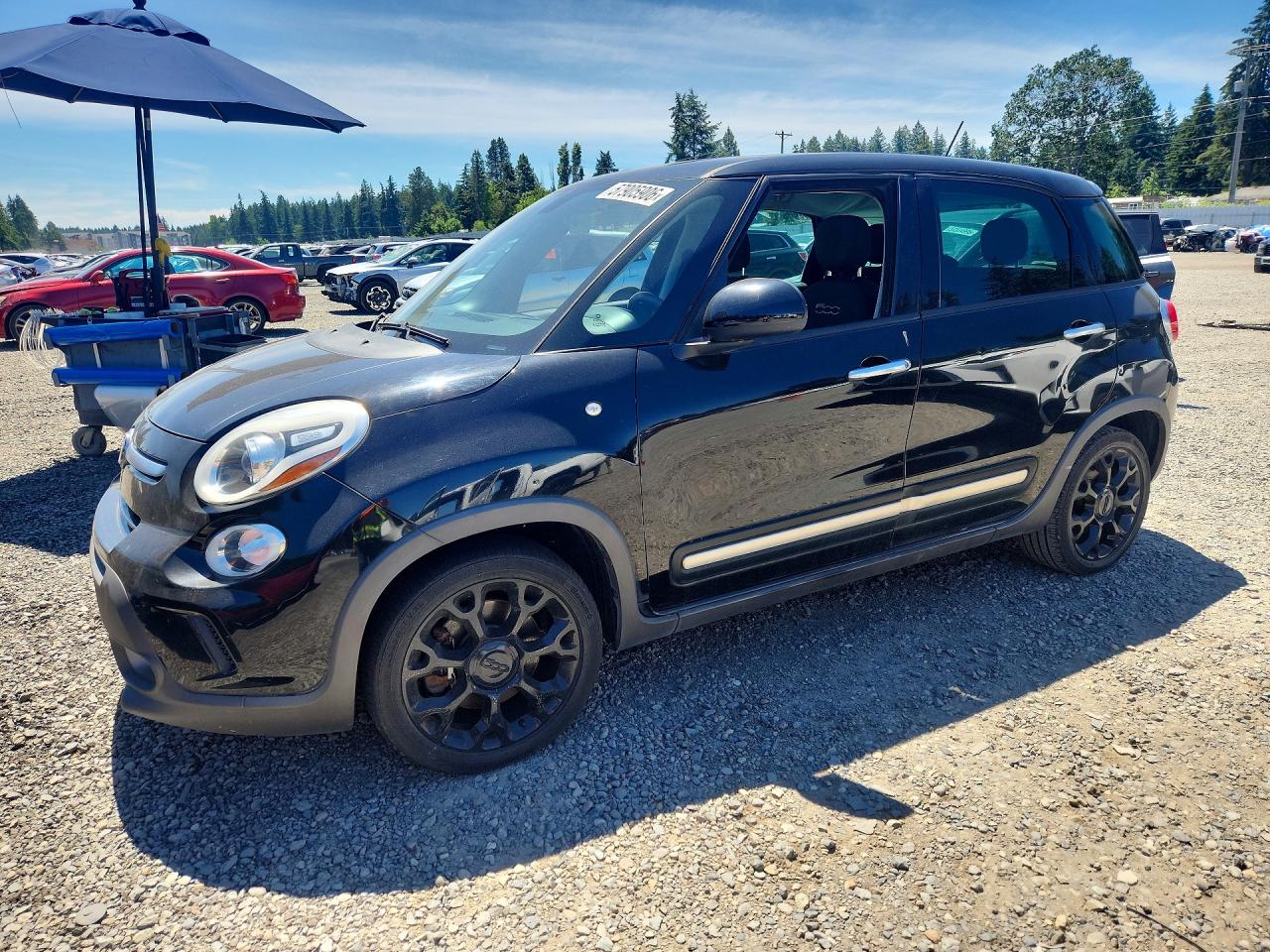 2014 Fiat 500l Trekking Black vin: ZFBCFADHXEZ018240